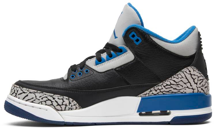 Air Jordan 3 Retro  Sport Blue  136064-007 - Sneaker Replica Workshop