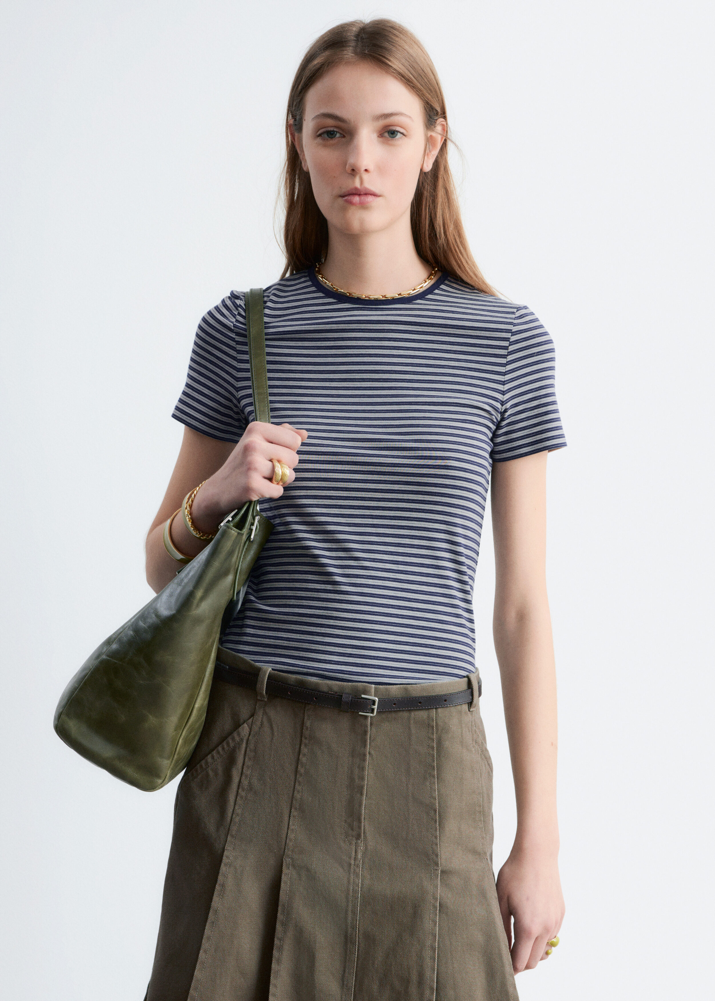 & Other Stories SLIM FIT JERSEY T-SHIRT
