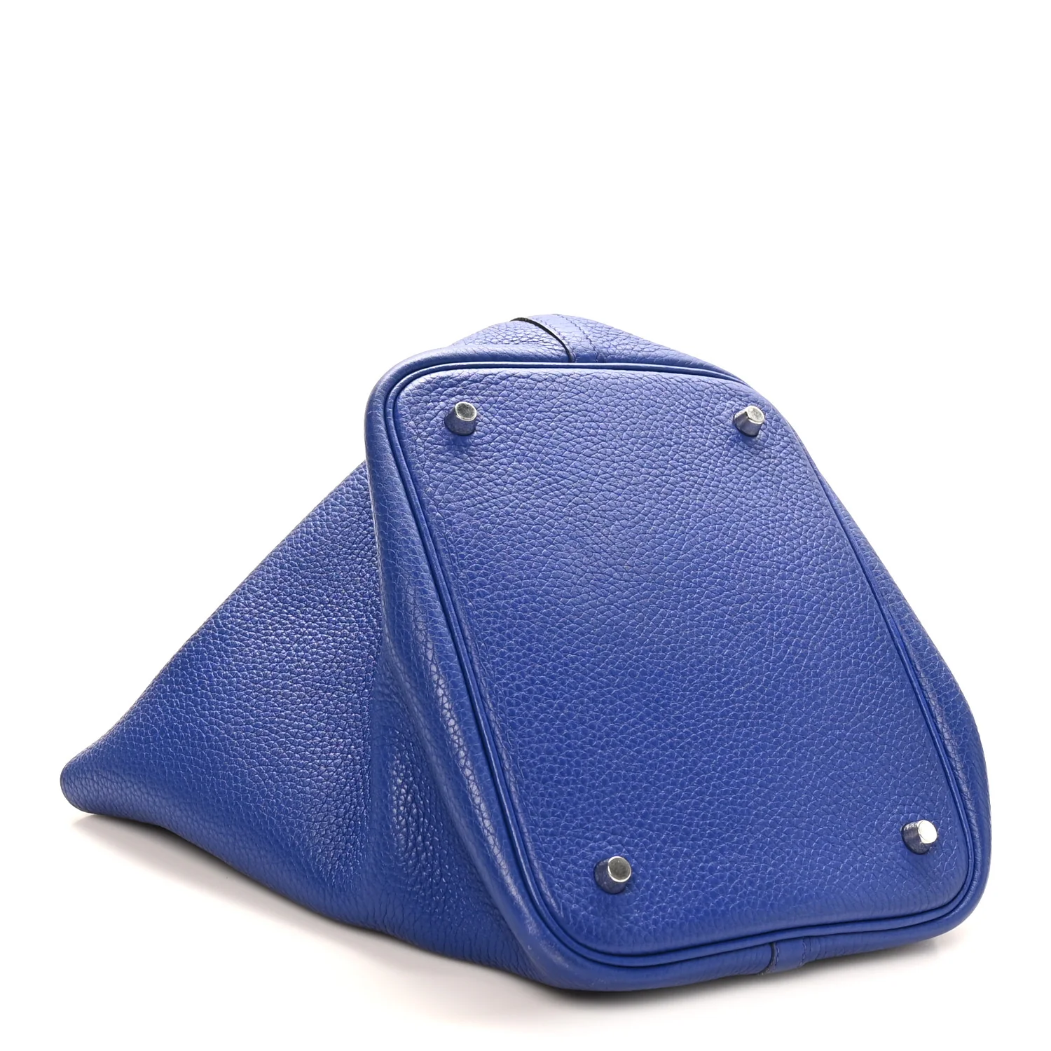 Taurillon Clemence Picotin Lock 22 MM Bleu Electrique - Top Club