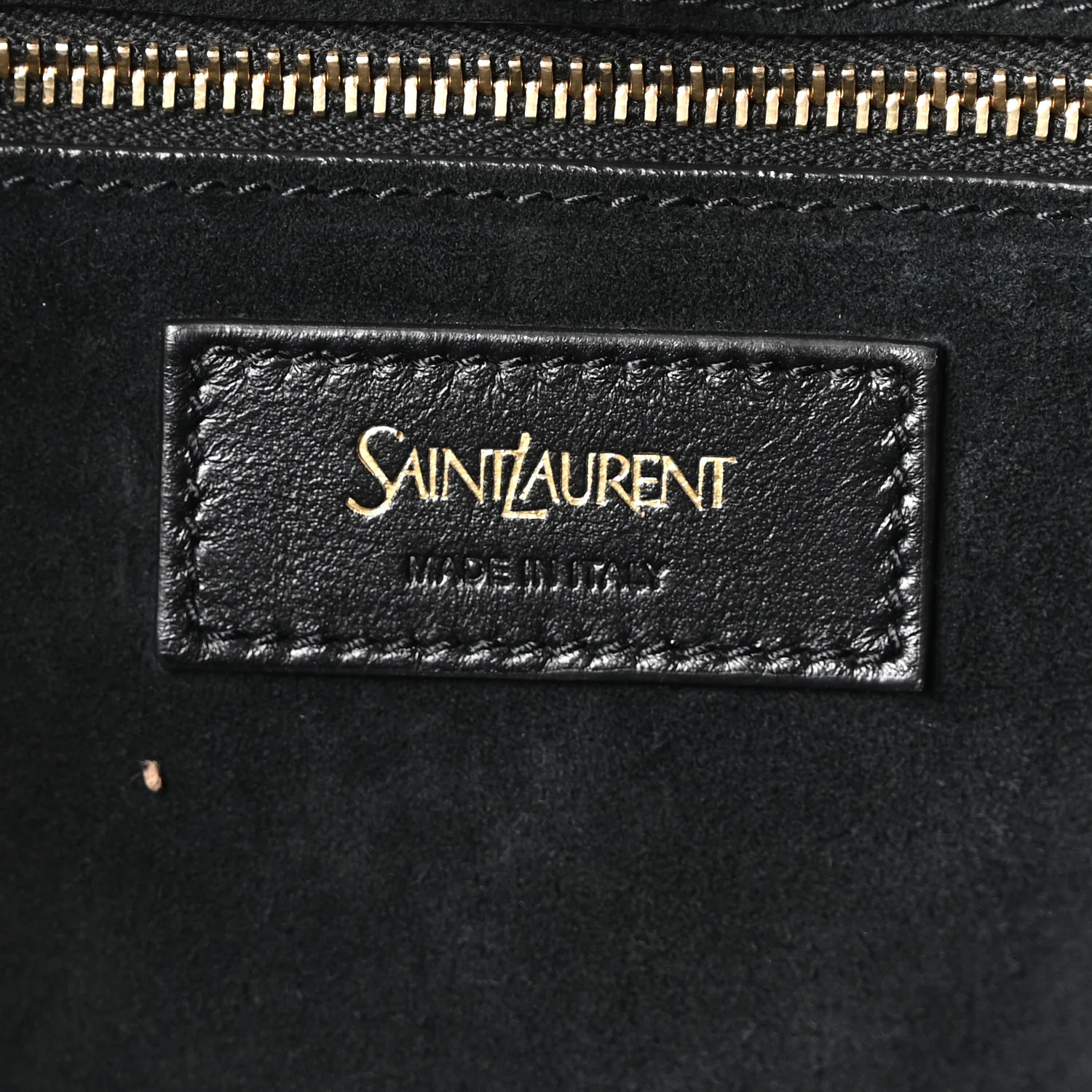 Calfskin Y Tote Black - Top Club