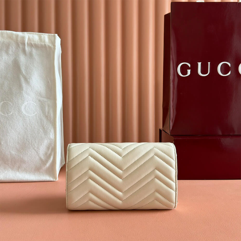 GG Marmont wallet on chain - Top Club