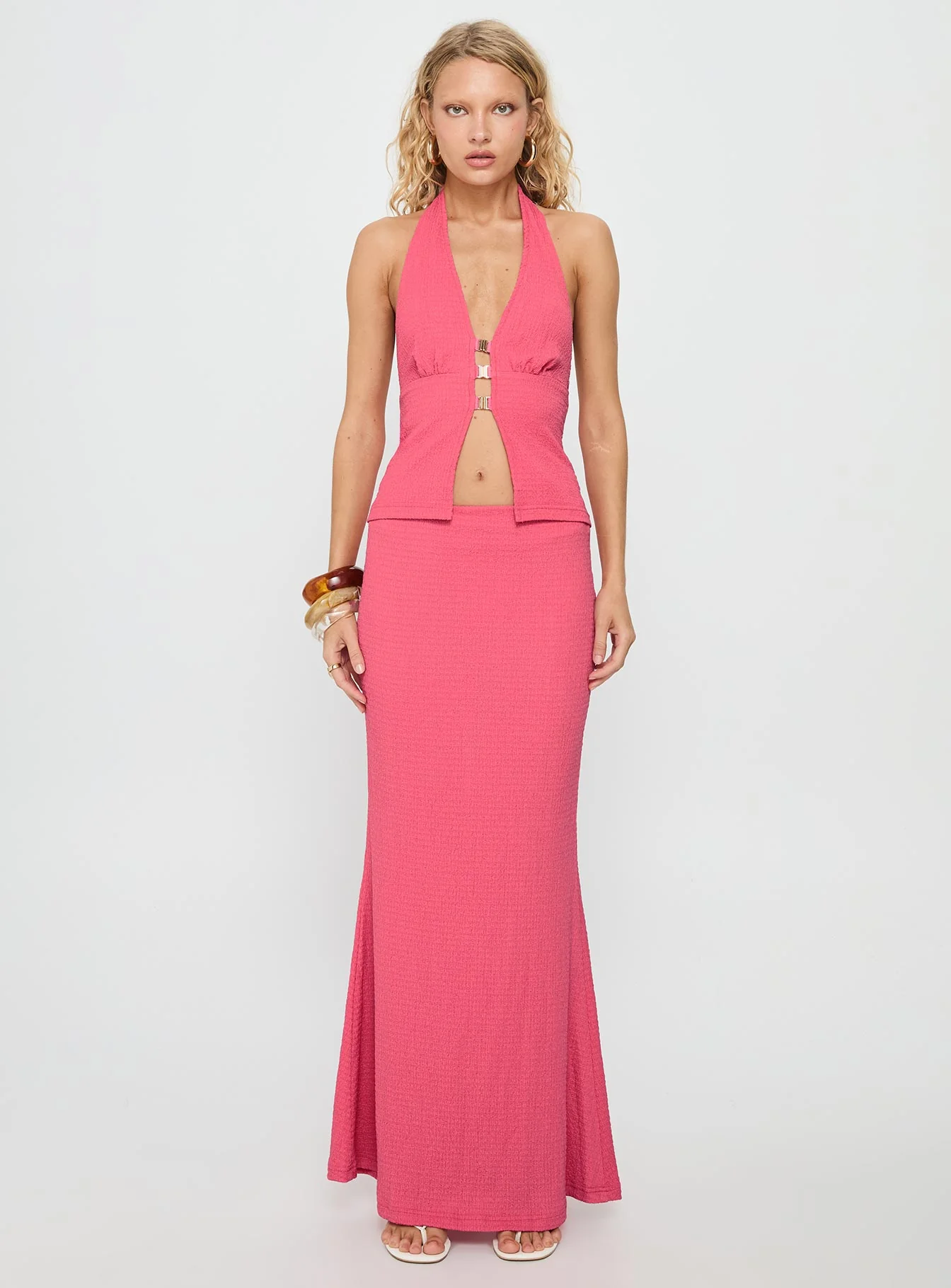 Astral Plane Buckle Detail Set Pink