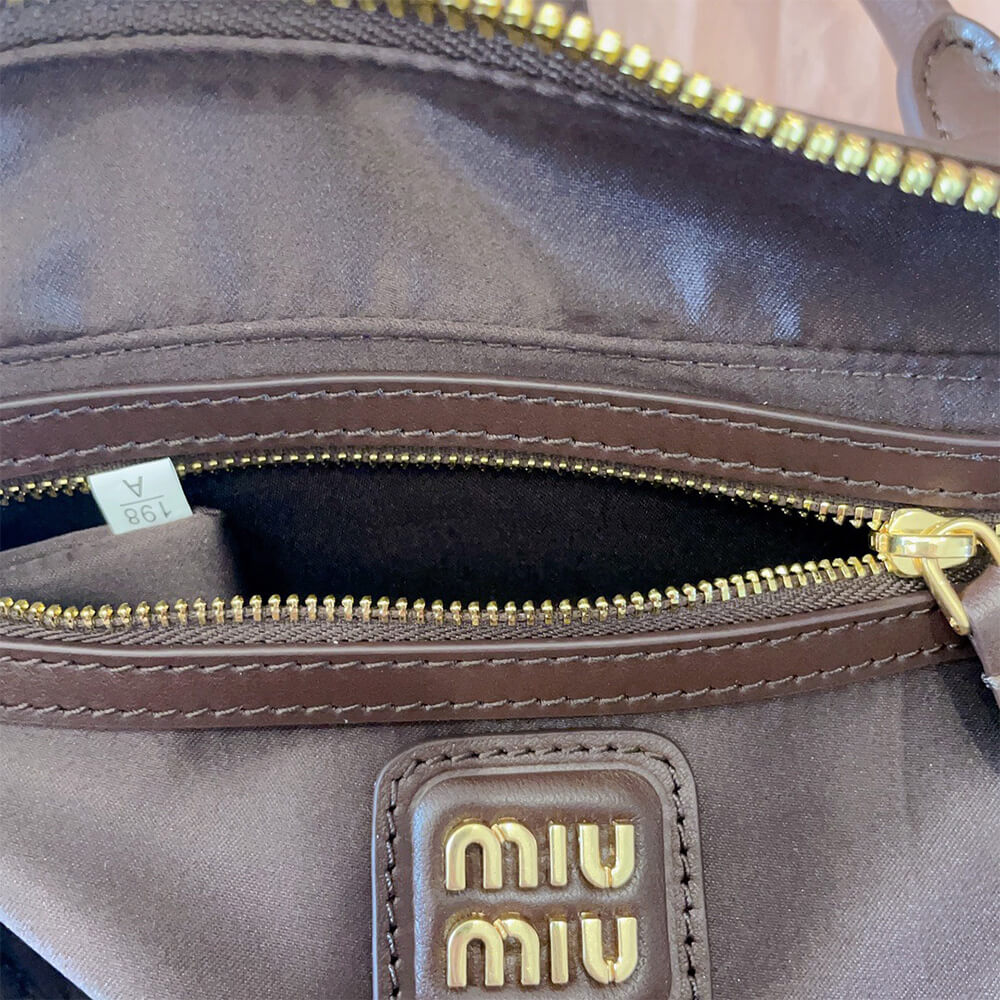 MIUMIU Large Arcadie Leather Bag(HIGH-END GRADE) - Top Club