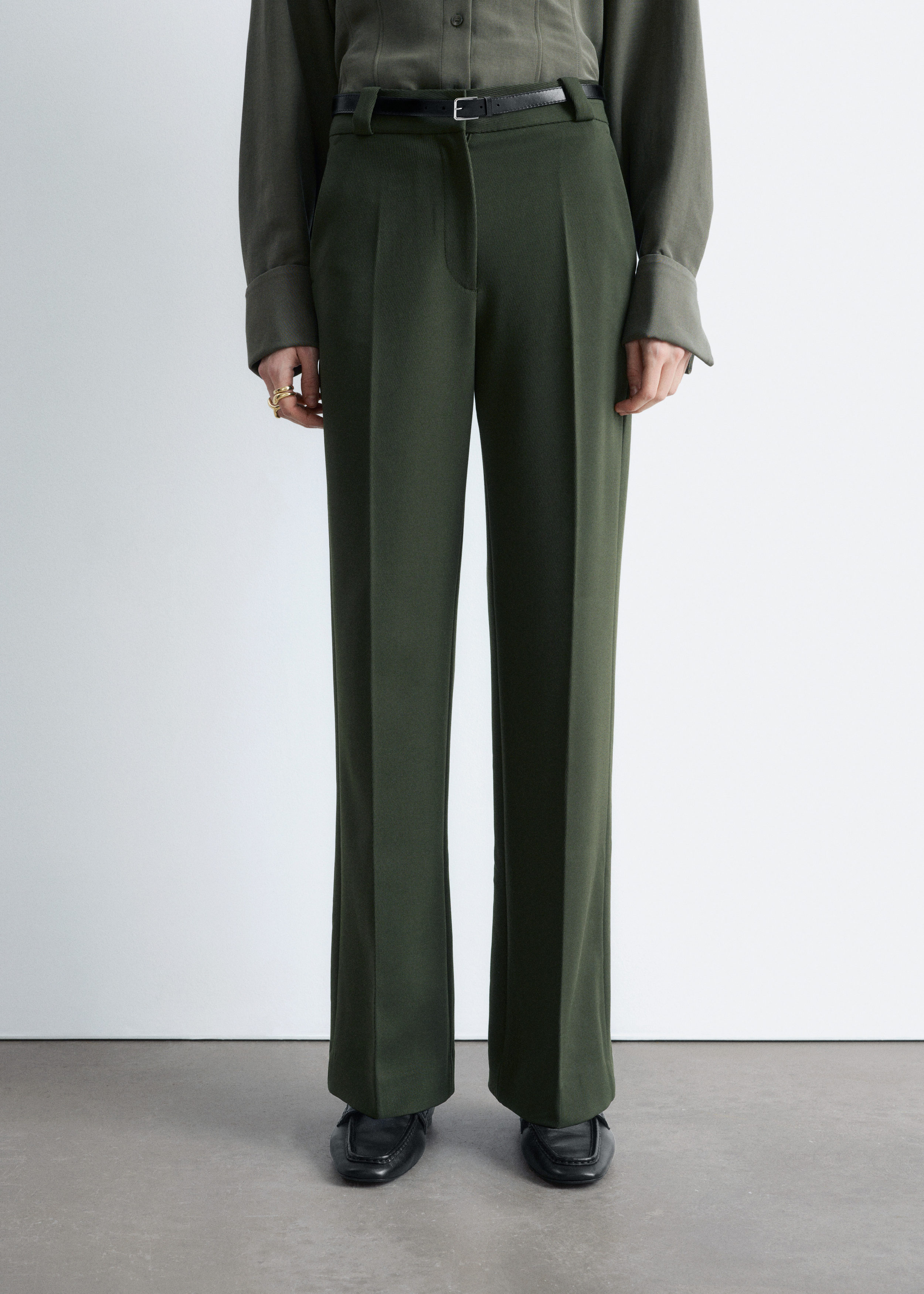 & Other Stories STRAIGHT PRESS-CREASE TROUSERS