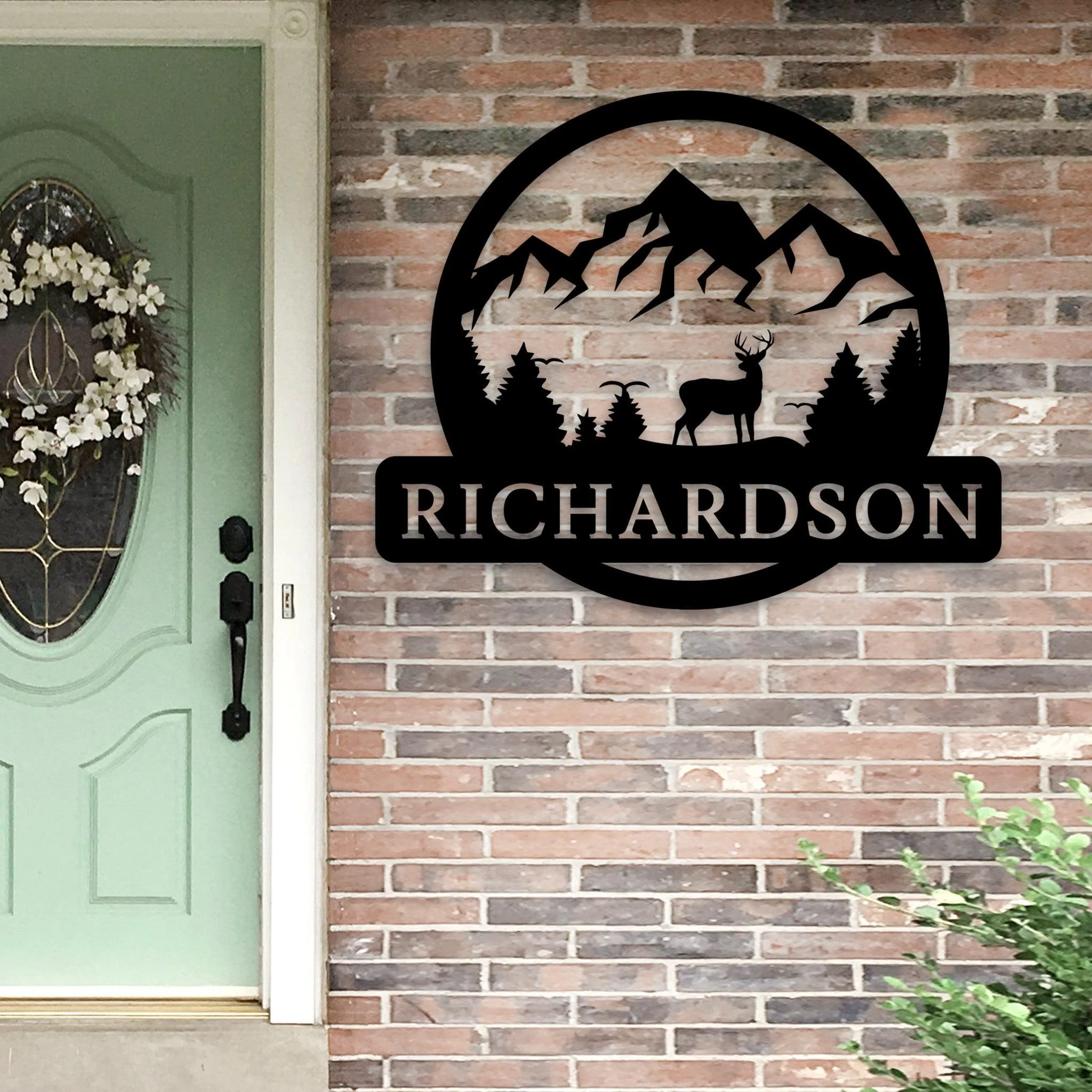 Custom Outdoors Mountain Deer Wall Art - Alvarez Pro Painting LLC