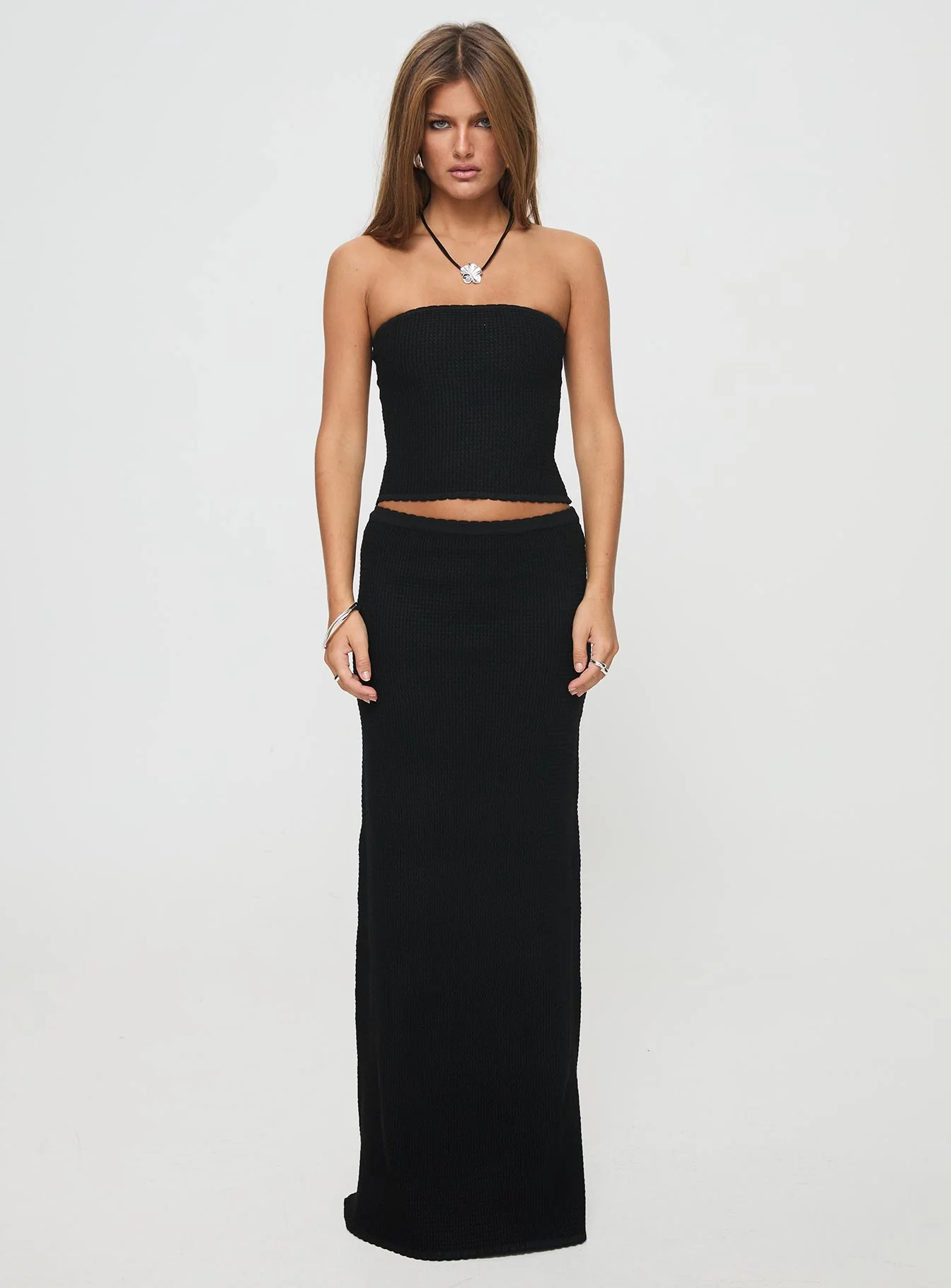 Just Like That Maxi Skirt Black