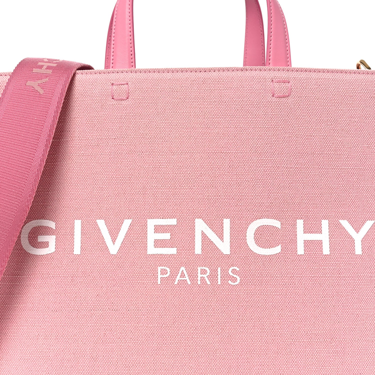 Canvas Medium G-Tote Bright Pink - Top Club
