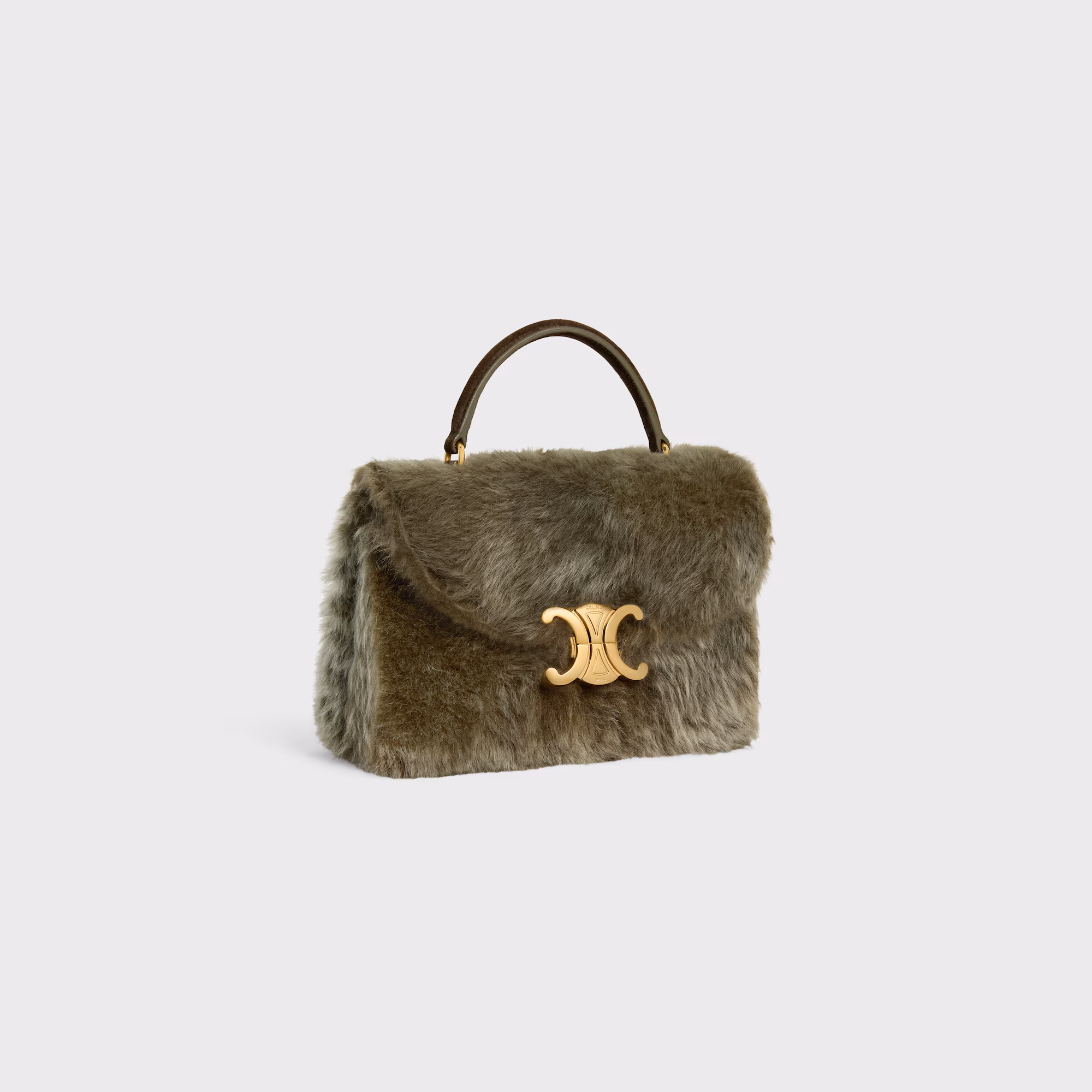 TEEN NINO BAG IN SHEARLING AND SUEDE CALFSKIN - Top Club