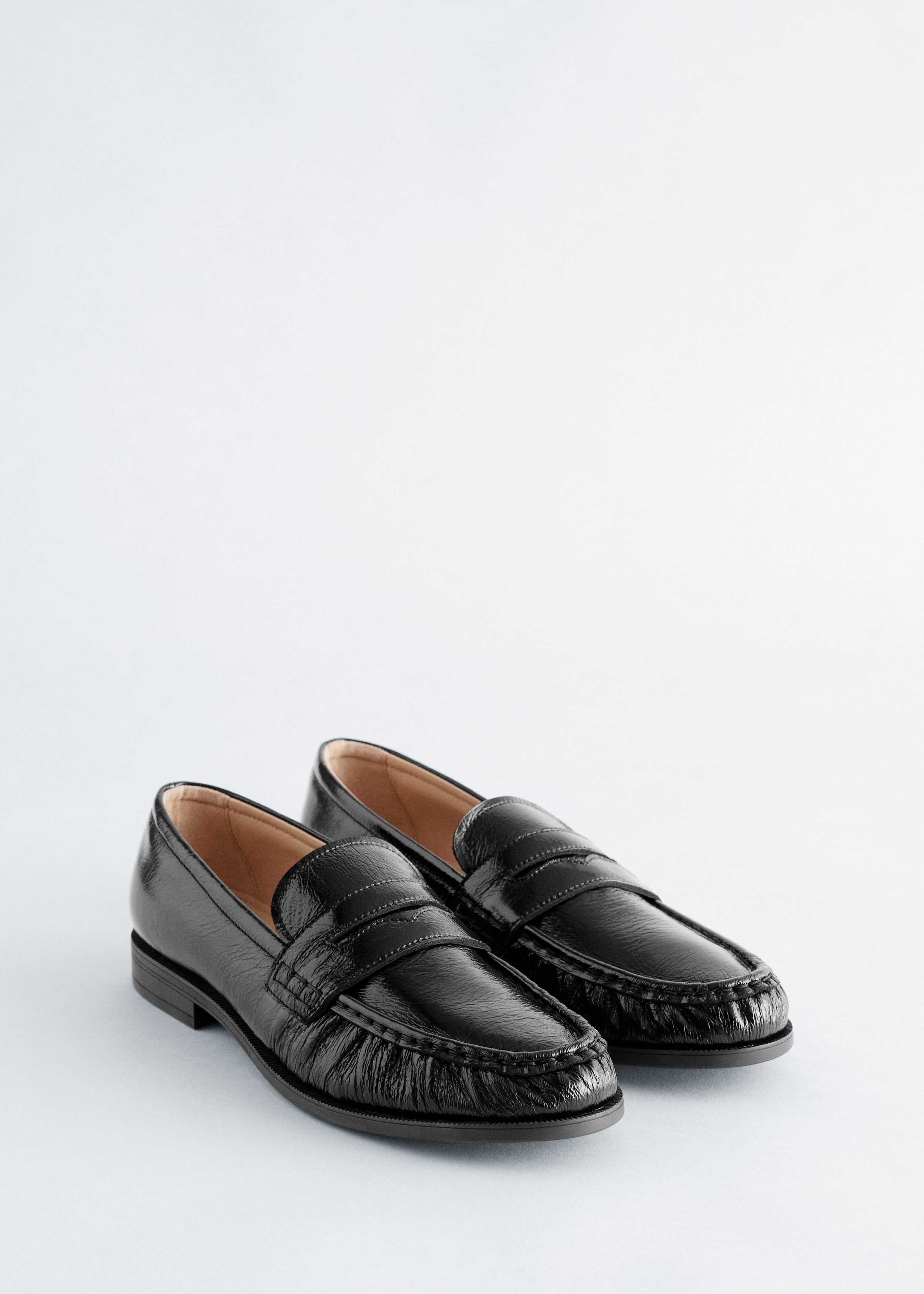 & Other Stories LEATHER PENNY LOAFERS