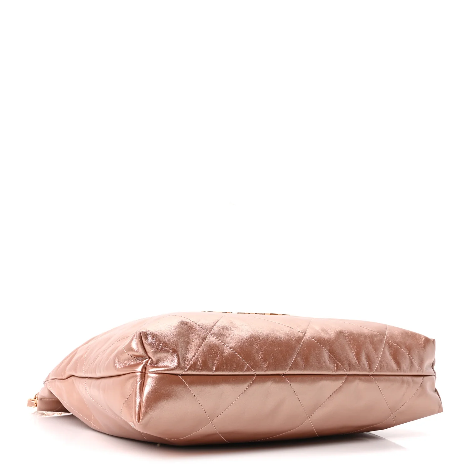 Metallic Calfskin Quilted Chanel 22 Copper - Top Club