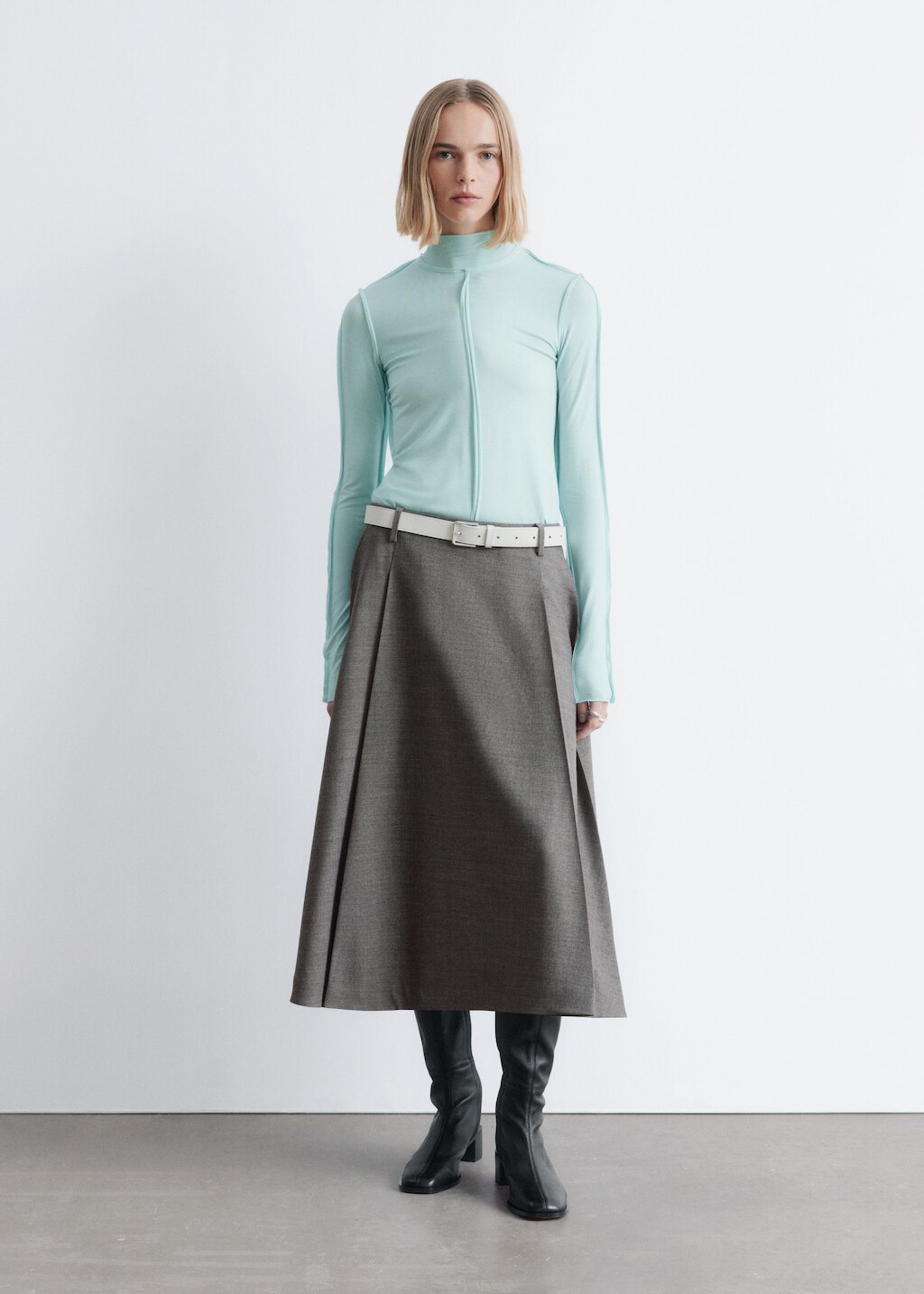 & Other Stories LONG-SLEEVE TURTLENECK TOP