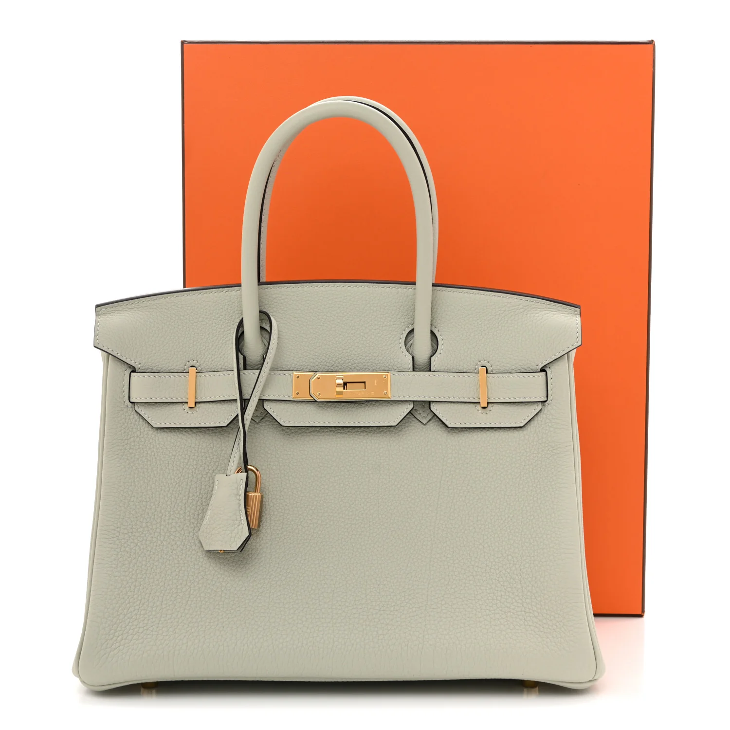 Togo Birkin 30 Gris Neve - Top Club