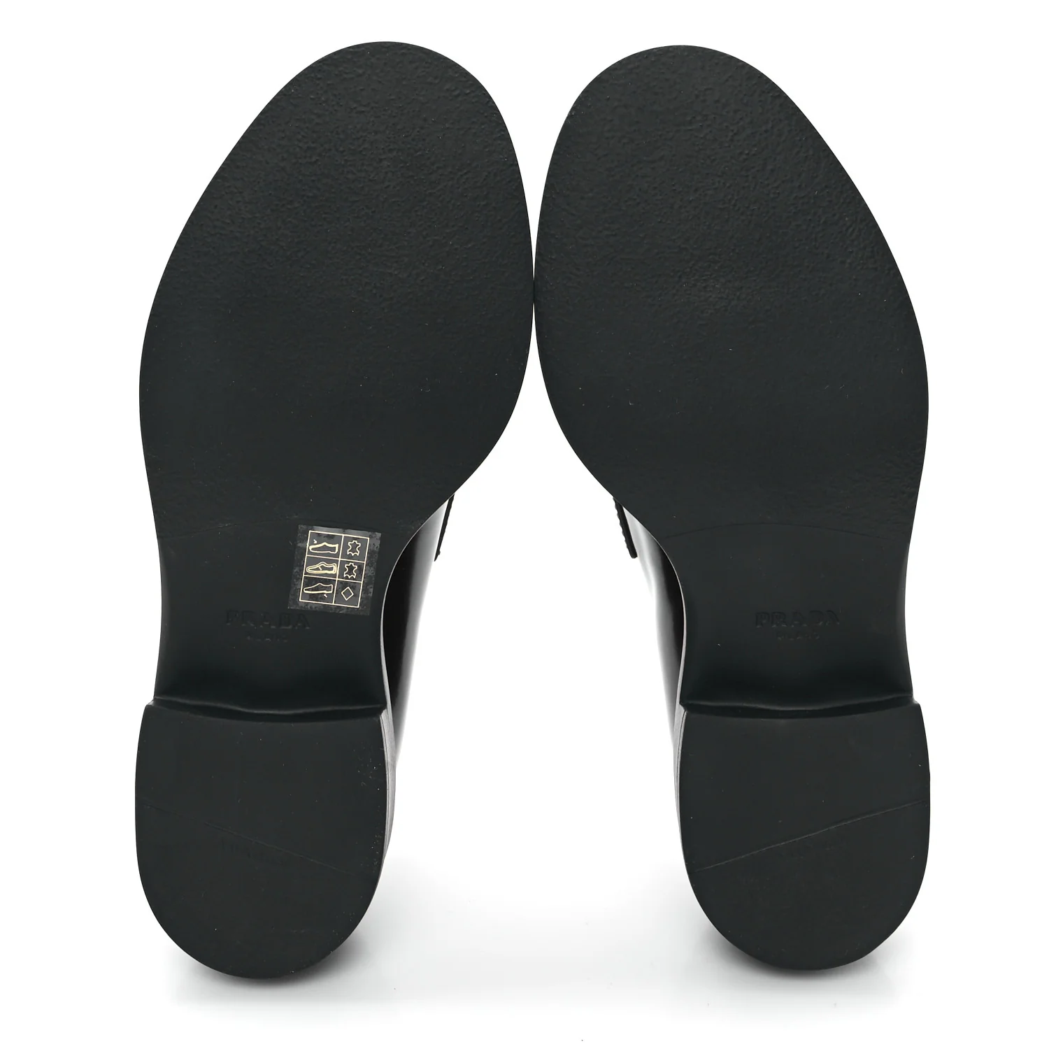 Spazzolato Metal Triangle Logo 50mm Loafers 35 Cordovan - Top Club