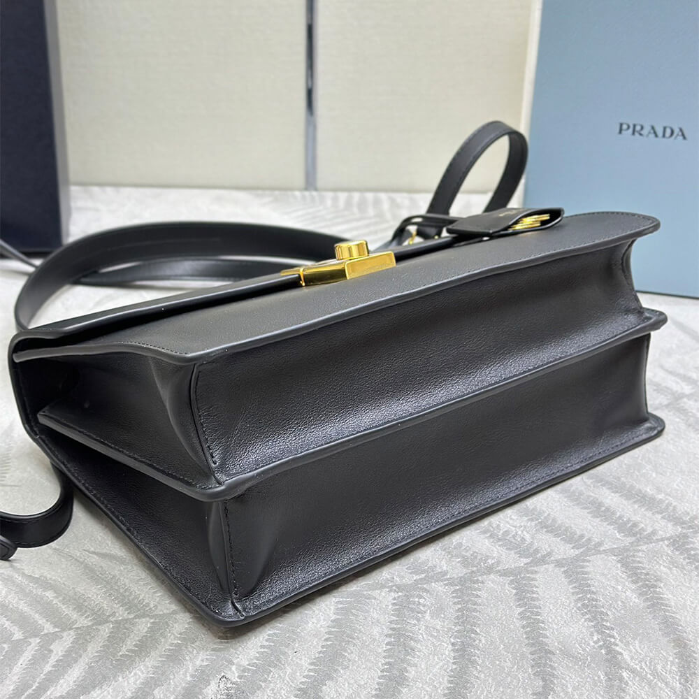 Prada Soft Sound medium leather shoulder bag(high-end grade) - Top Club