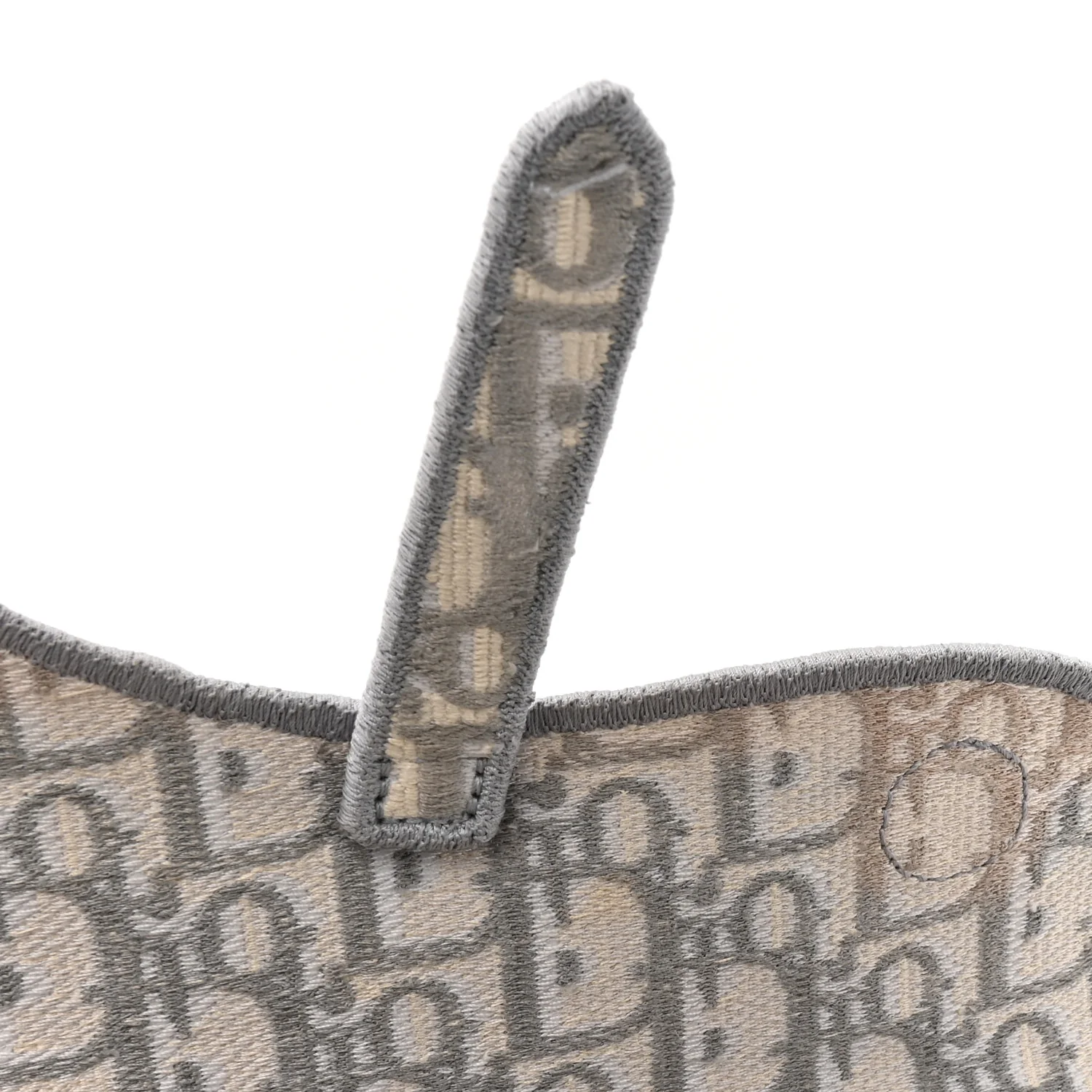 Oblique Slim Saddle Pouch Grey - Top Club