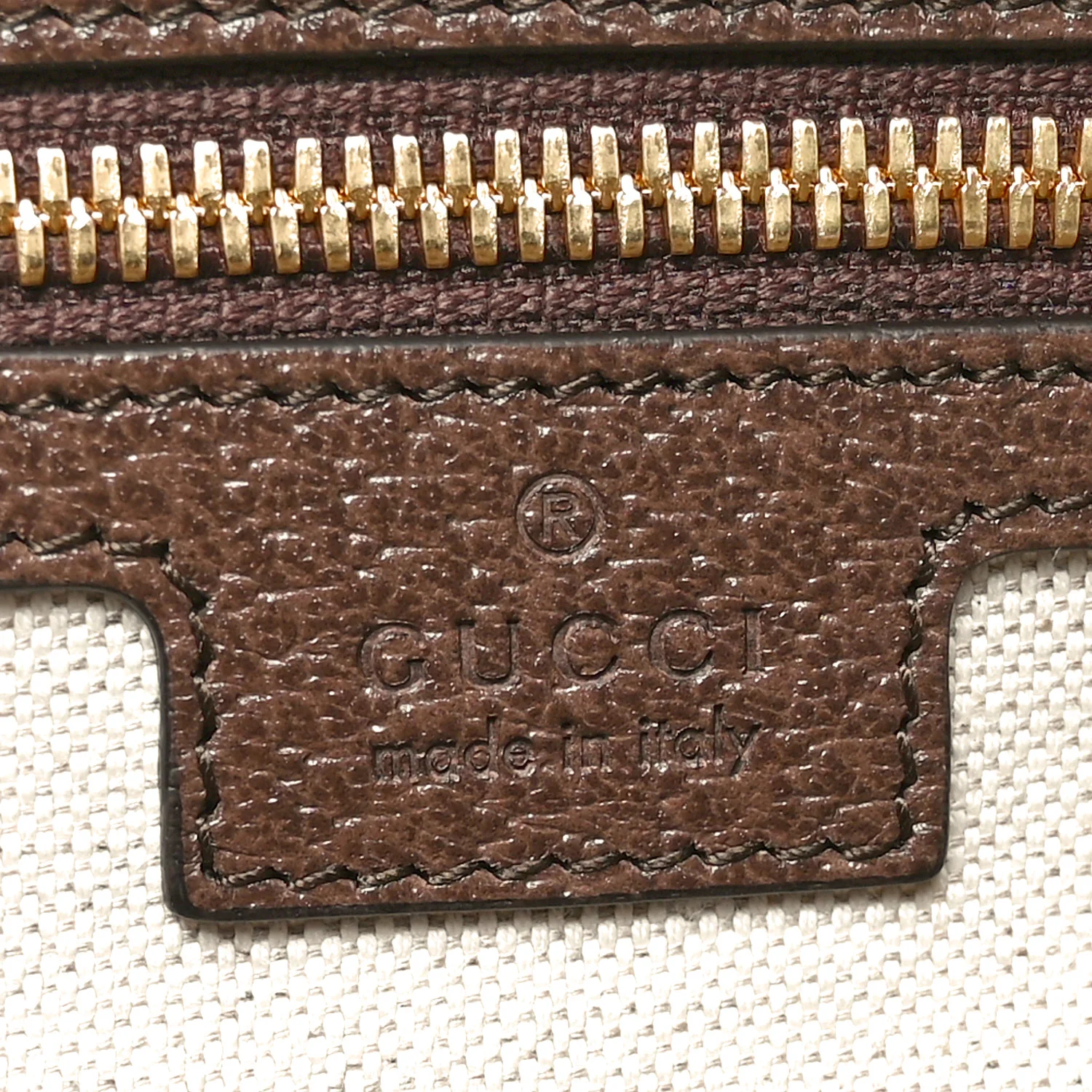 Monogram Jumbo GG Textured Dollar Calfskin Web Large Duffle Bag Camel Ebony - Top Club