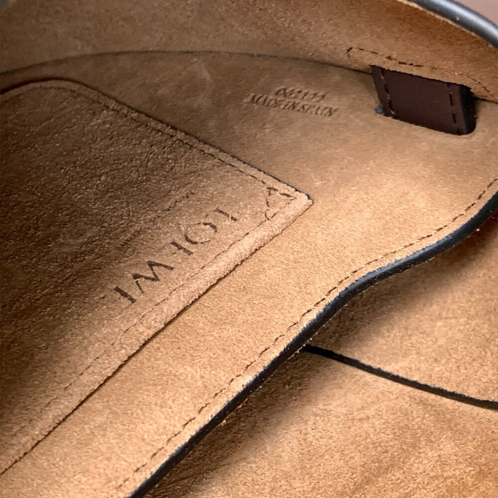 Loewe Small Gate bag in soft calfskin and jacquard - Top Club