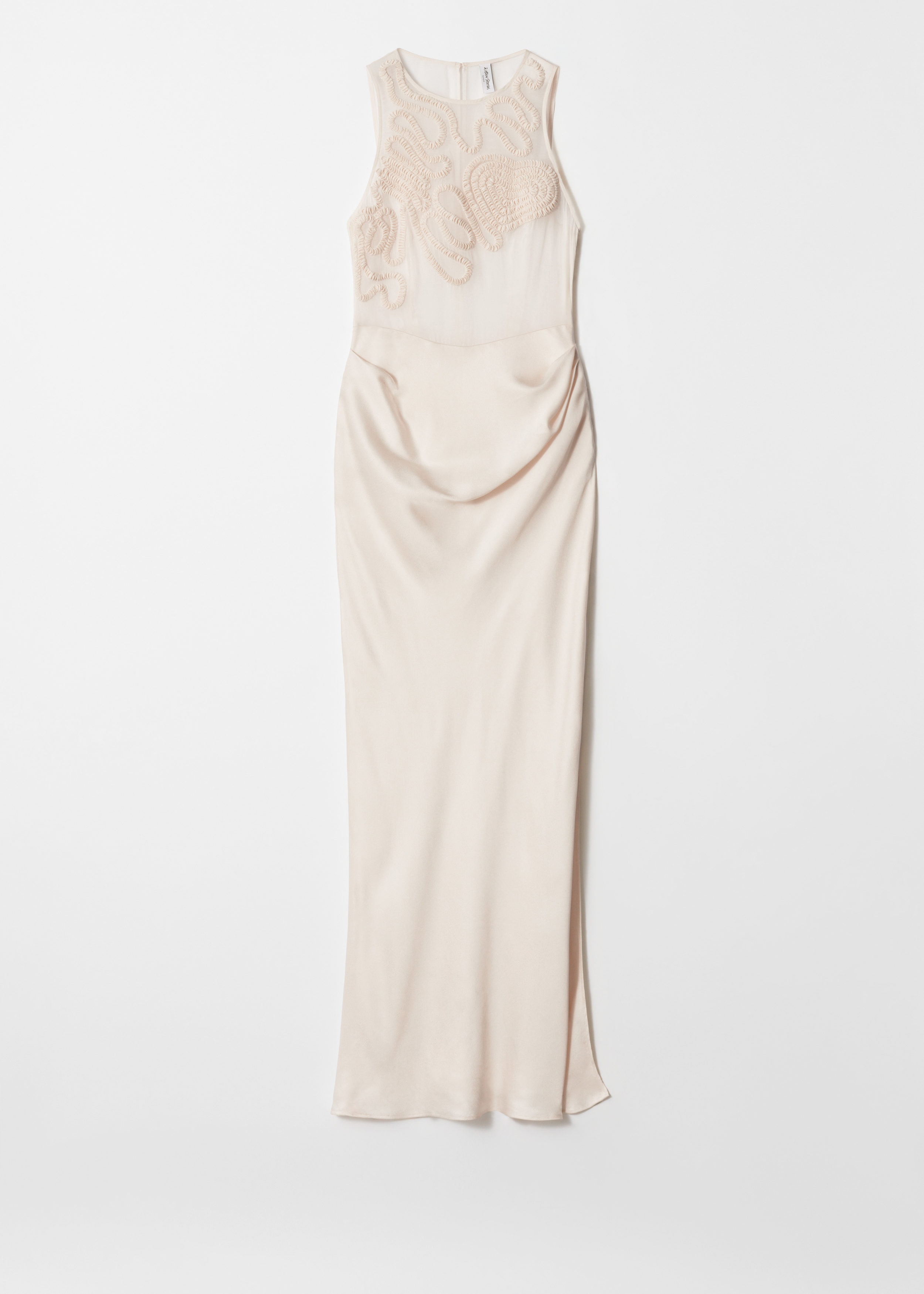 & Other Stories EMBROIDERED MAXI DRESS