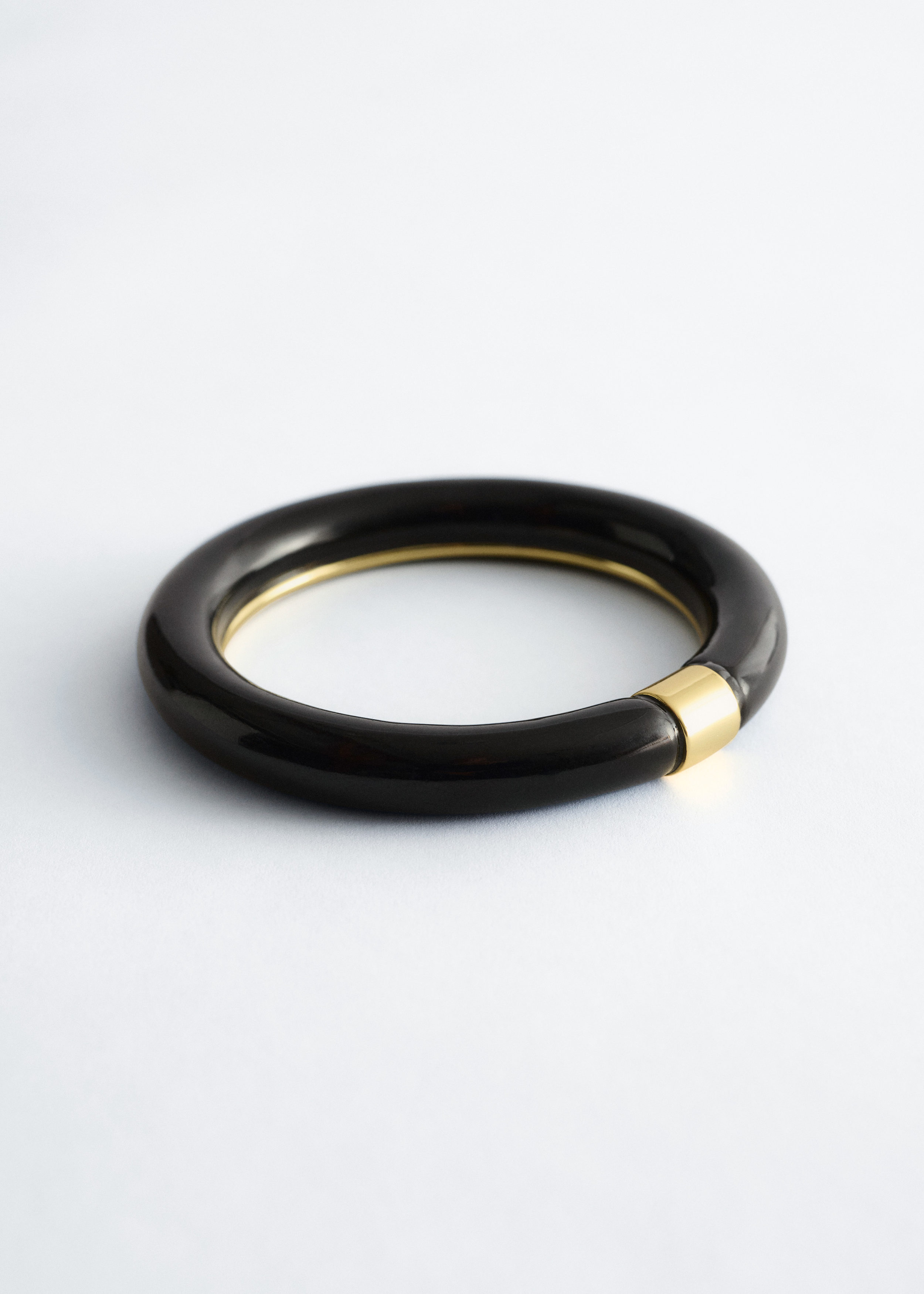 & Other Stories CONTRAST METAL RESIN BANGLE