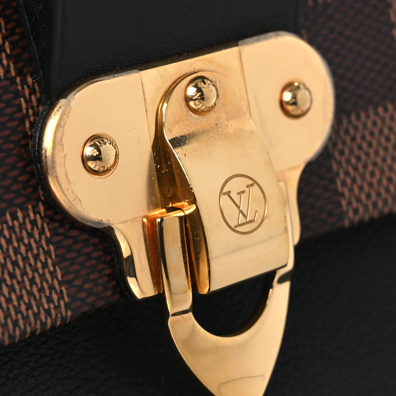 Damier Ebene Vavin PM Black - Top Club