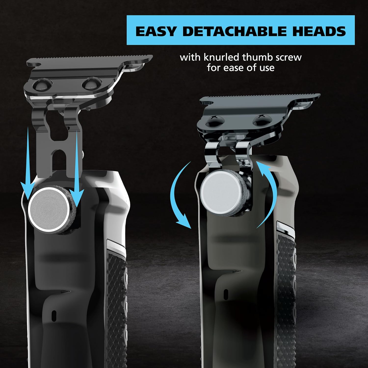 Trimmer Wahl Pro Series High Visibilty, lama a taglio ravvicinato, ioni di litio, regolabarba completamente lavabile, kit per la pulizia, testine intercambiabili, a batteria, taglio ravvicinato