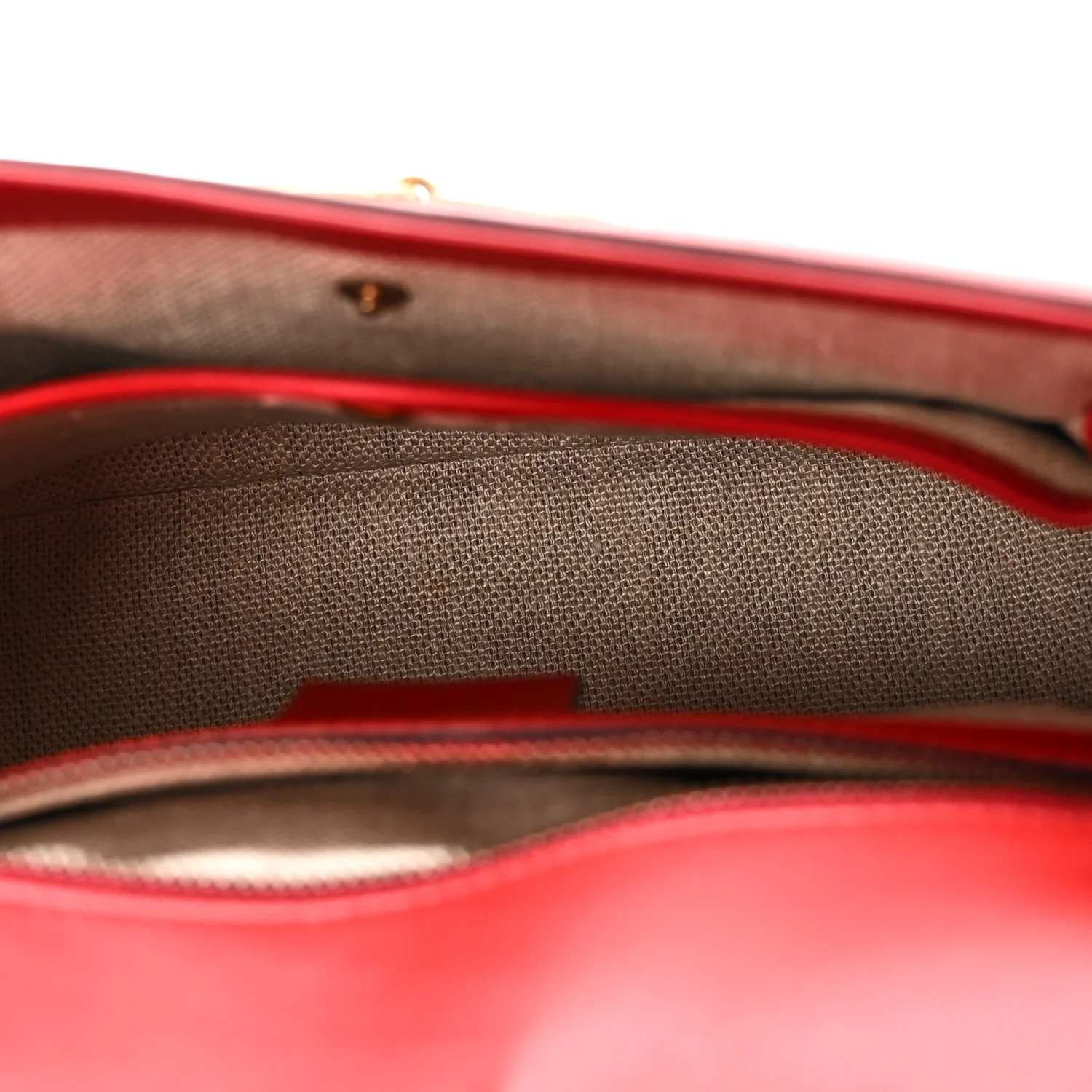 Monogram Ruinart Calfskin Medium Lady Web Shoulder Bag Beige Ebony Hibiscus Red - Top Club