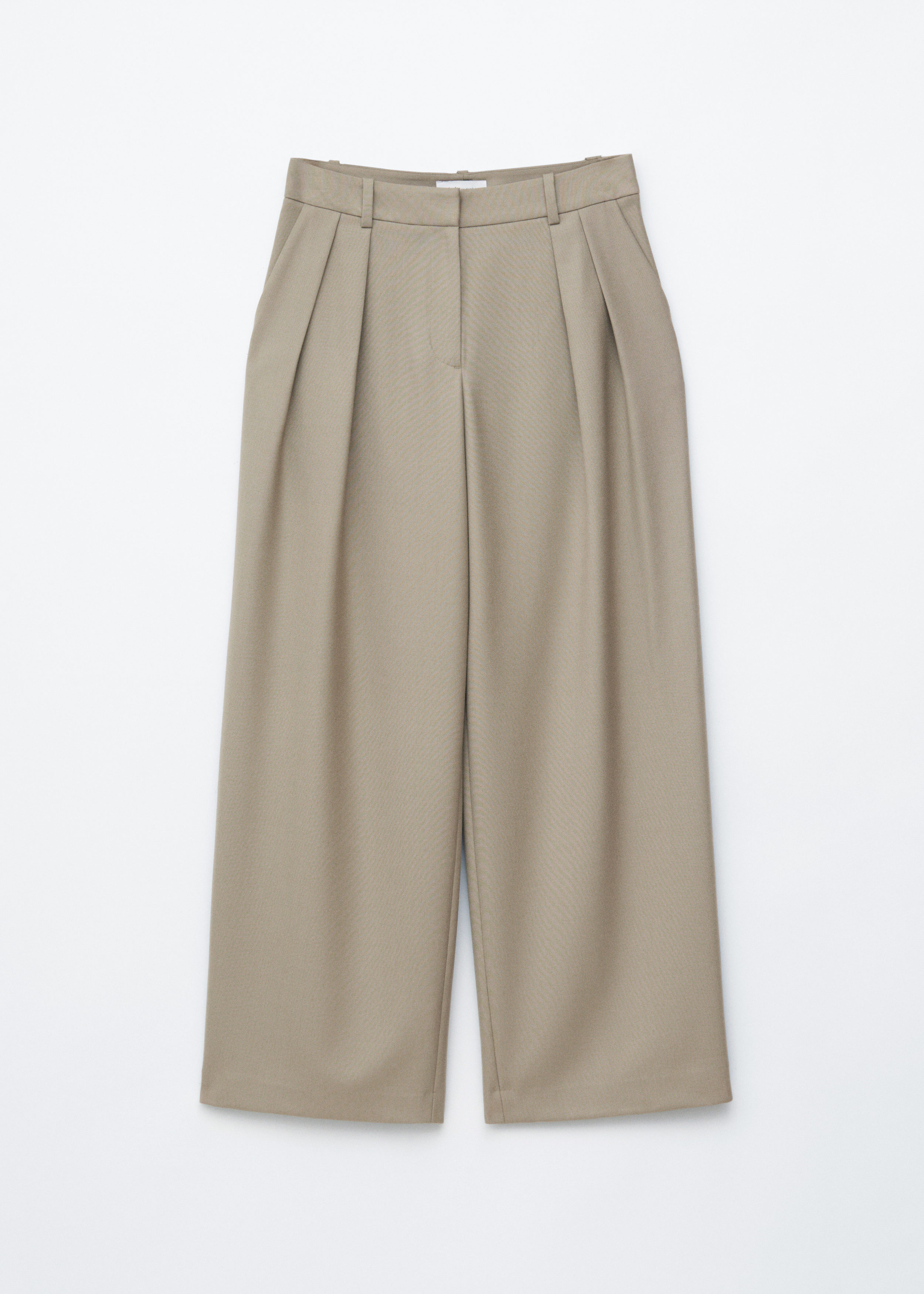 & Other Stories WOOL-BLEND TAILORED TROUSERS
