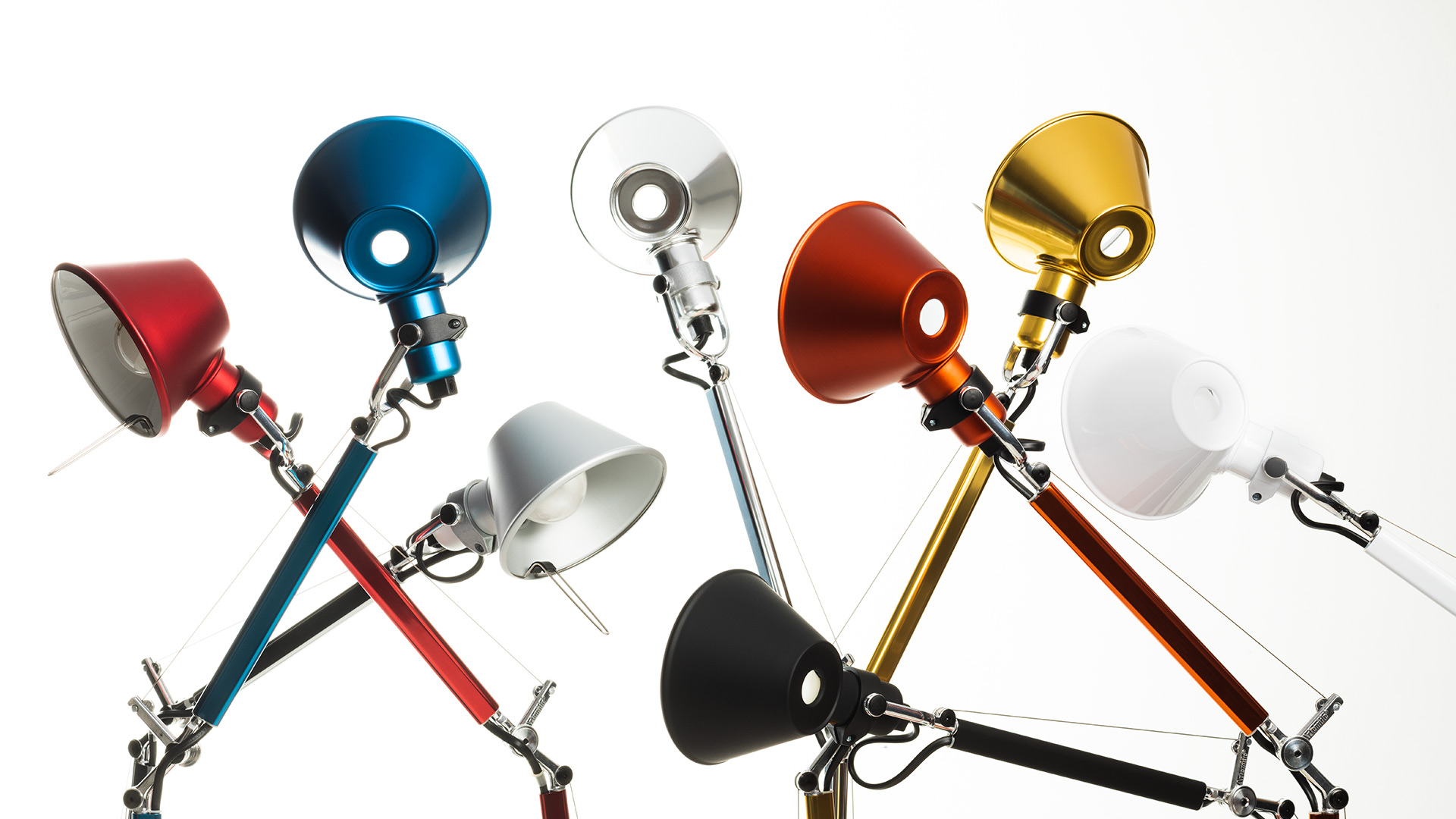 Bureaulamp Tolomeo Micro zwart