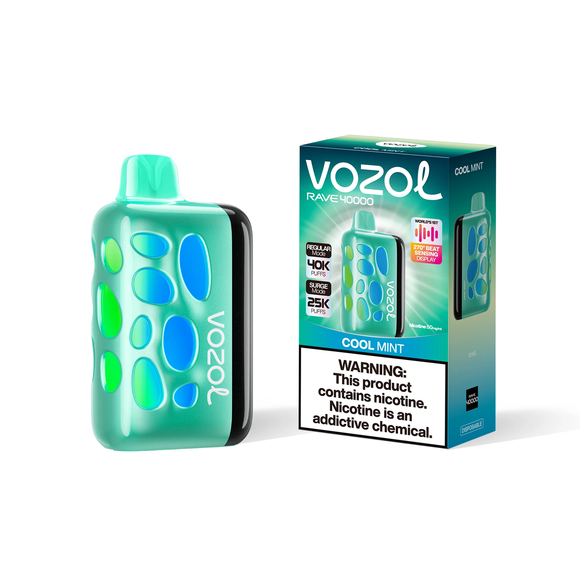 VOZOL RAVE 40K Disposable Vape (All Flavours)