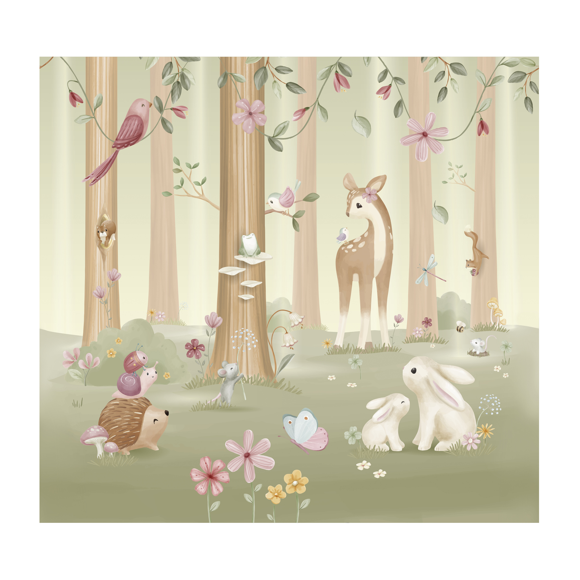 Fotobehang Fairy Garden