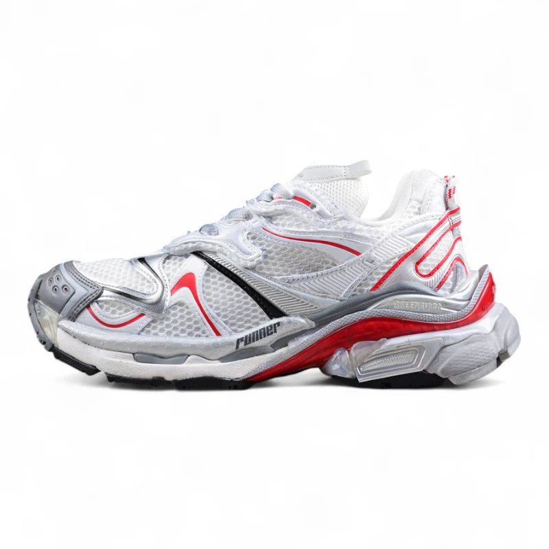 Balenciaga Runner 2.0 – Mesh & Faux-Leather Fusion - Sneaker Replica Workshop