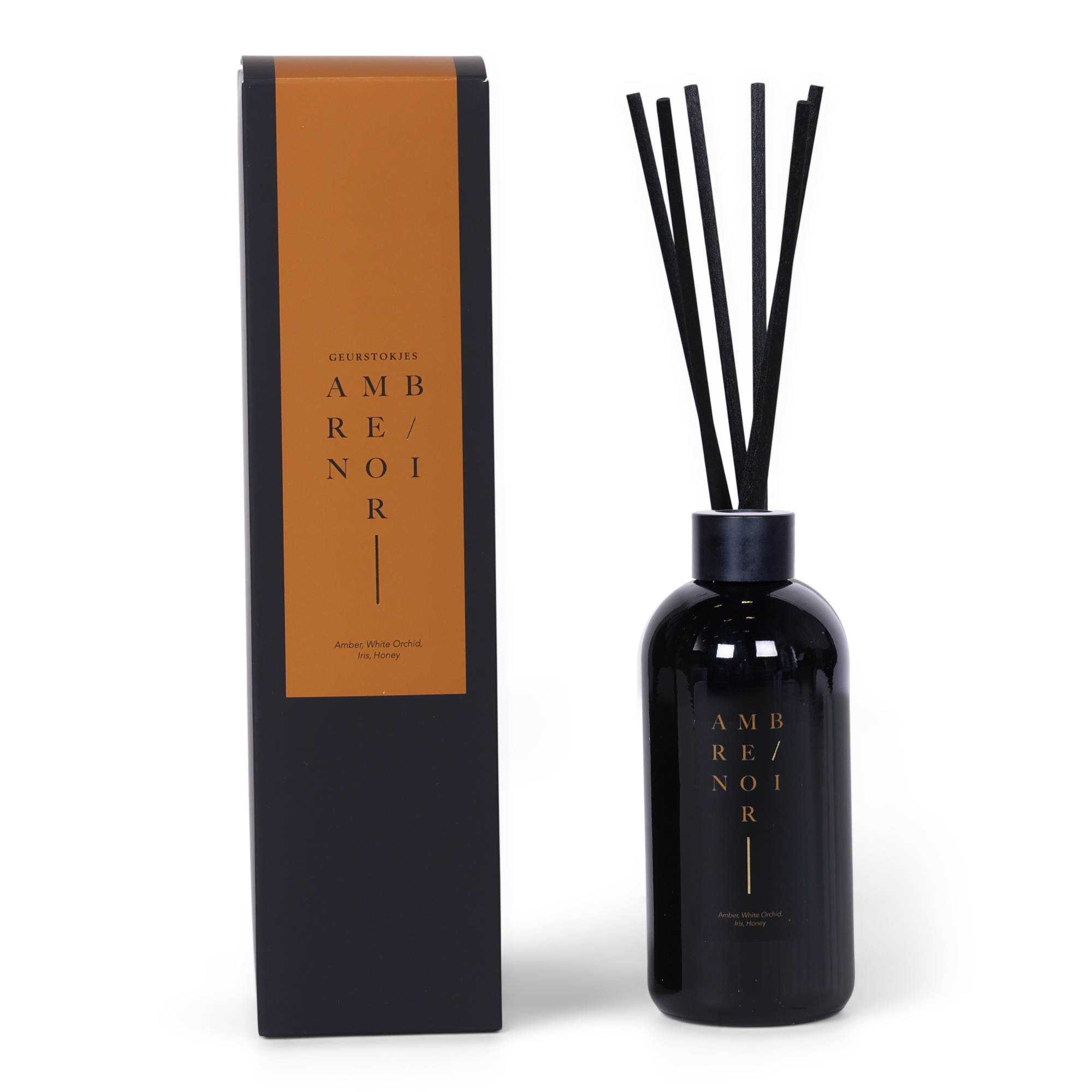 Geurstokje Luxe ambre noir 200 ml