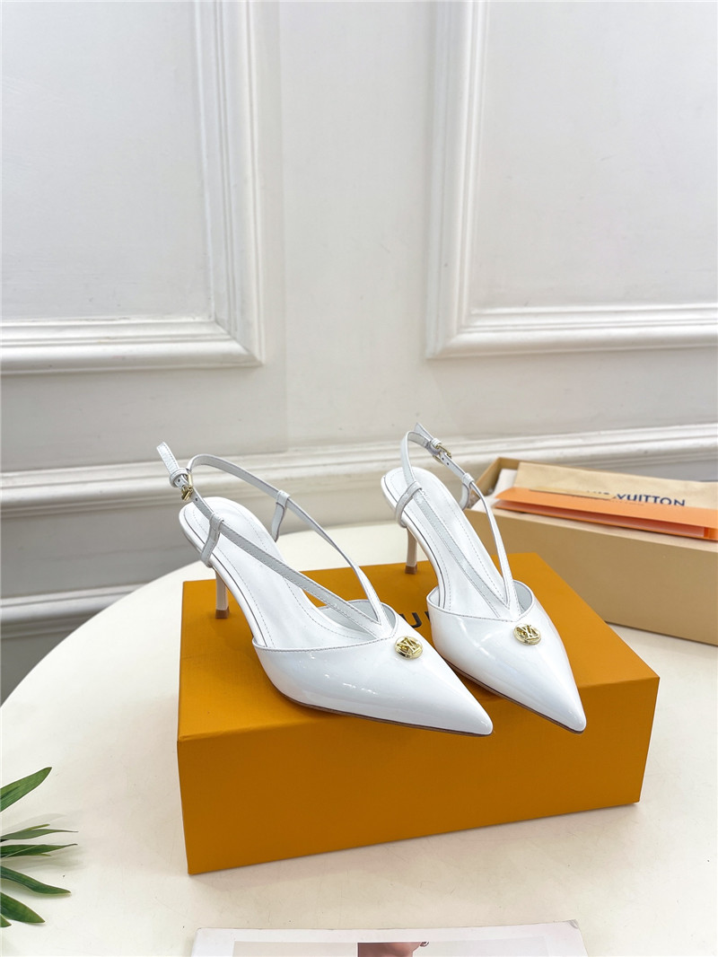 louis vuitton LV new metal buckle pointed toe shoes - Sneaker Replica Workshop