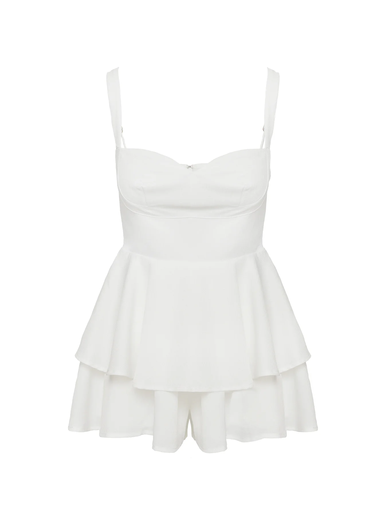 Linnie Romper White