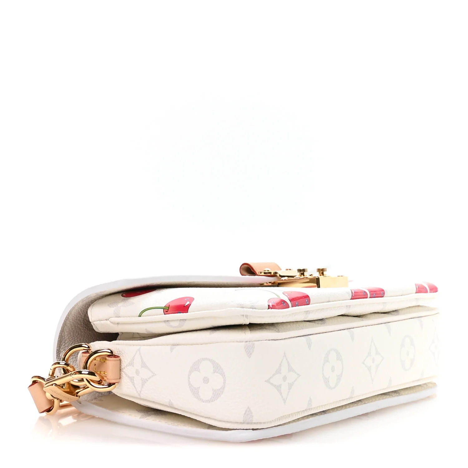 LV X TM Monogram Cerises Pochette Metis East West White - Top Club