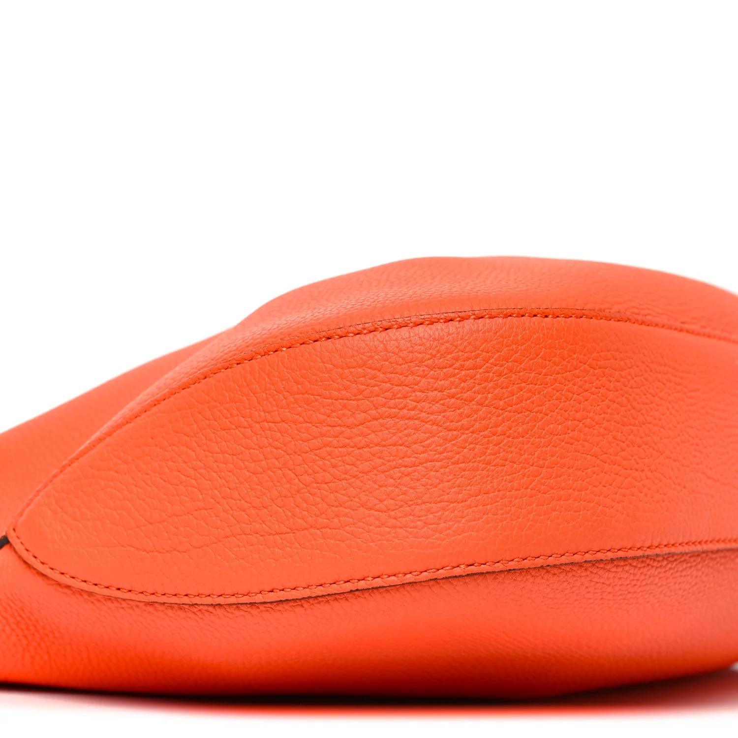 Soft Grained Calfskin Large Jackie Hobo Orange - Top Club