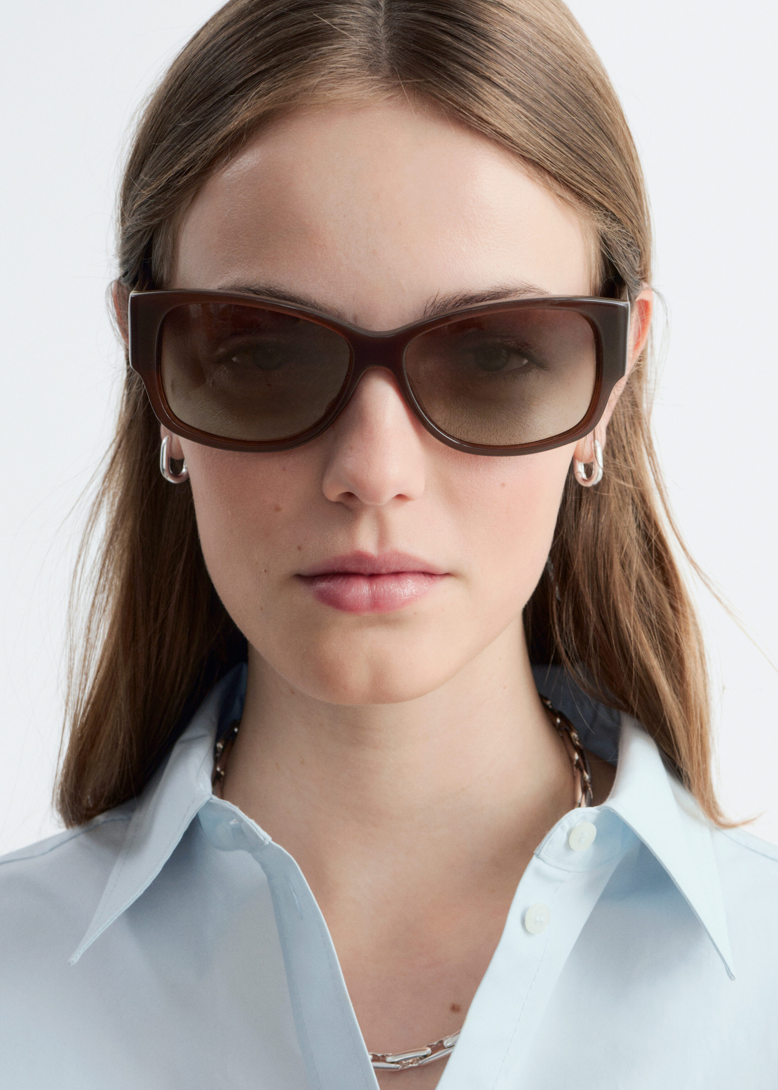 & Other Stories OVAL-FRAME SUNGLASSES