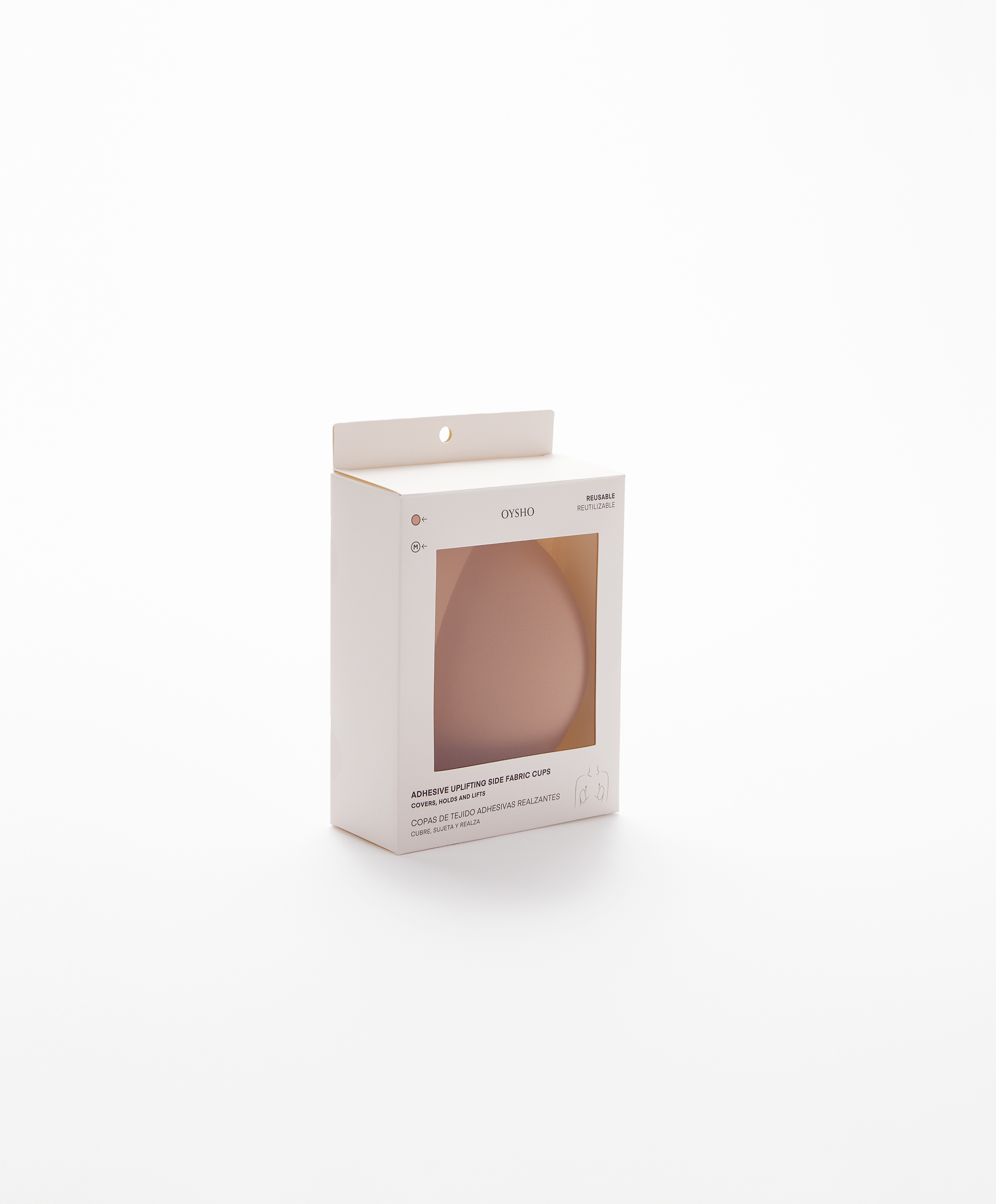OYSHO Enhancing fabric cups with adhesive sides
