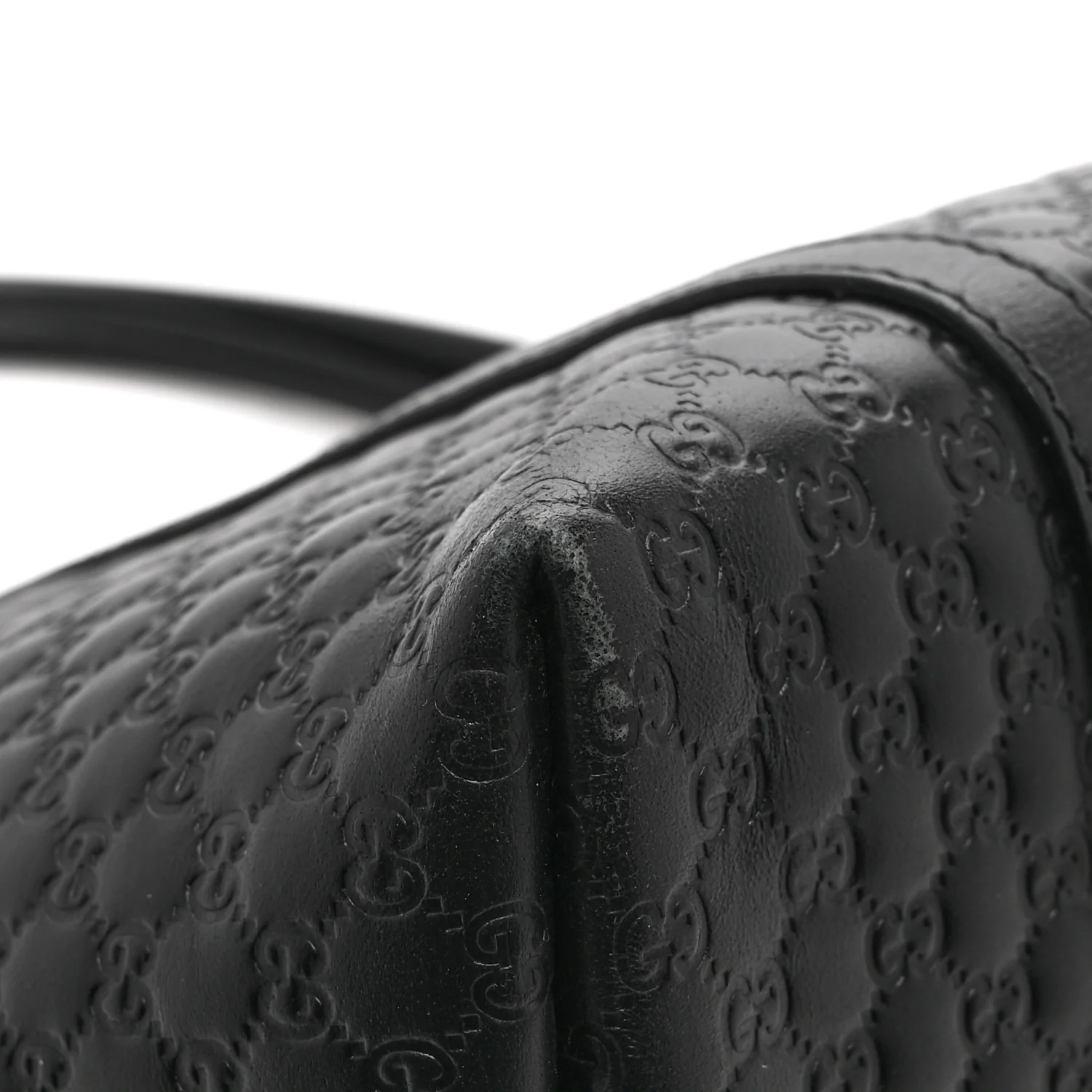 Microguccissima Medium Joy Tote Black - Top Club