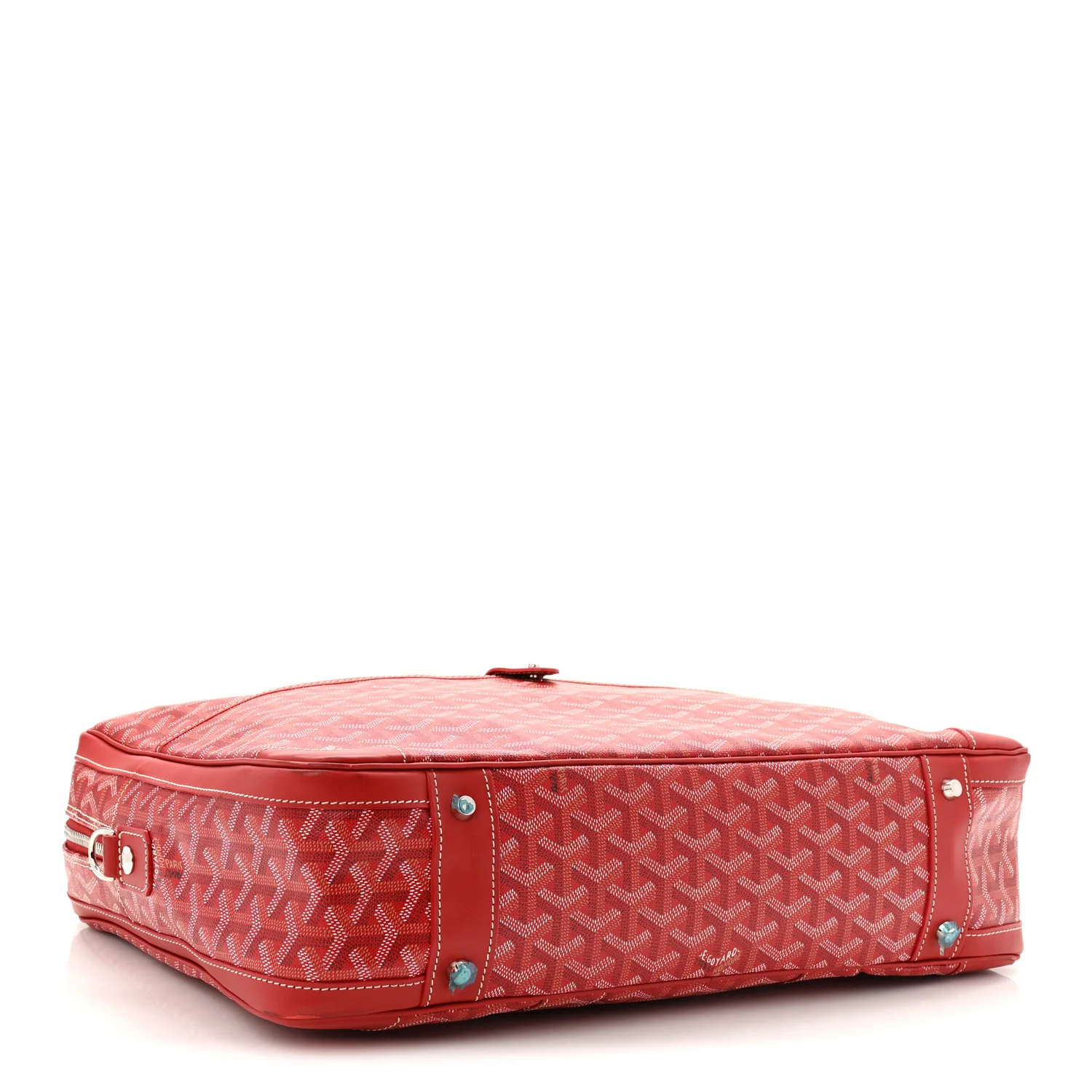 Goyardine Ambassade MM Briefcase Red - Top Club