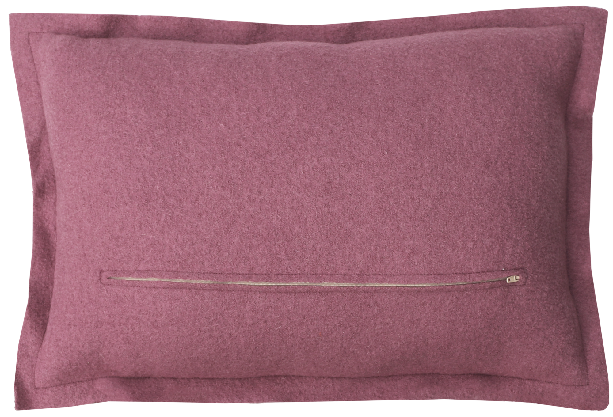 kussen boiled wol cerise 37x58