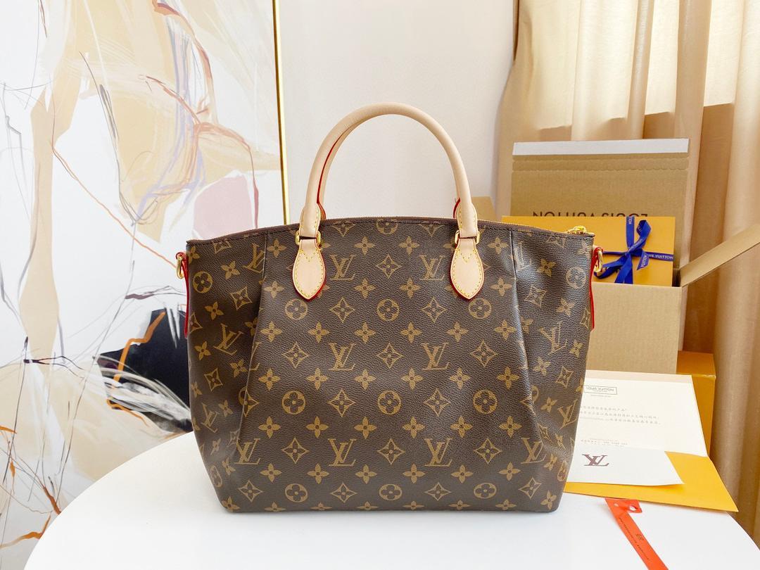 Louis Turenne MM Monogram Canvas For Women, Women??s Handbags, Shoulder Bags 15in/38cm LV M48814 - Top Club