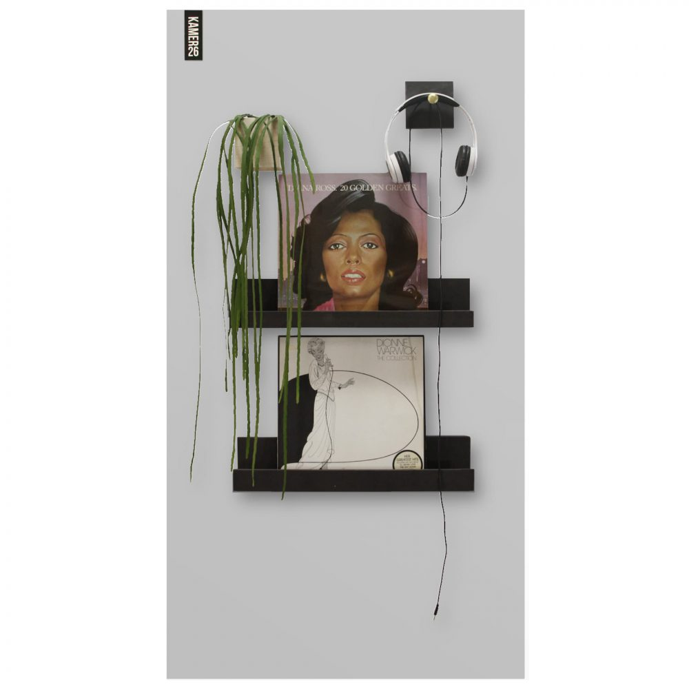 Magneetbord mat – krijtbord lichtgrijs 60x140 cm