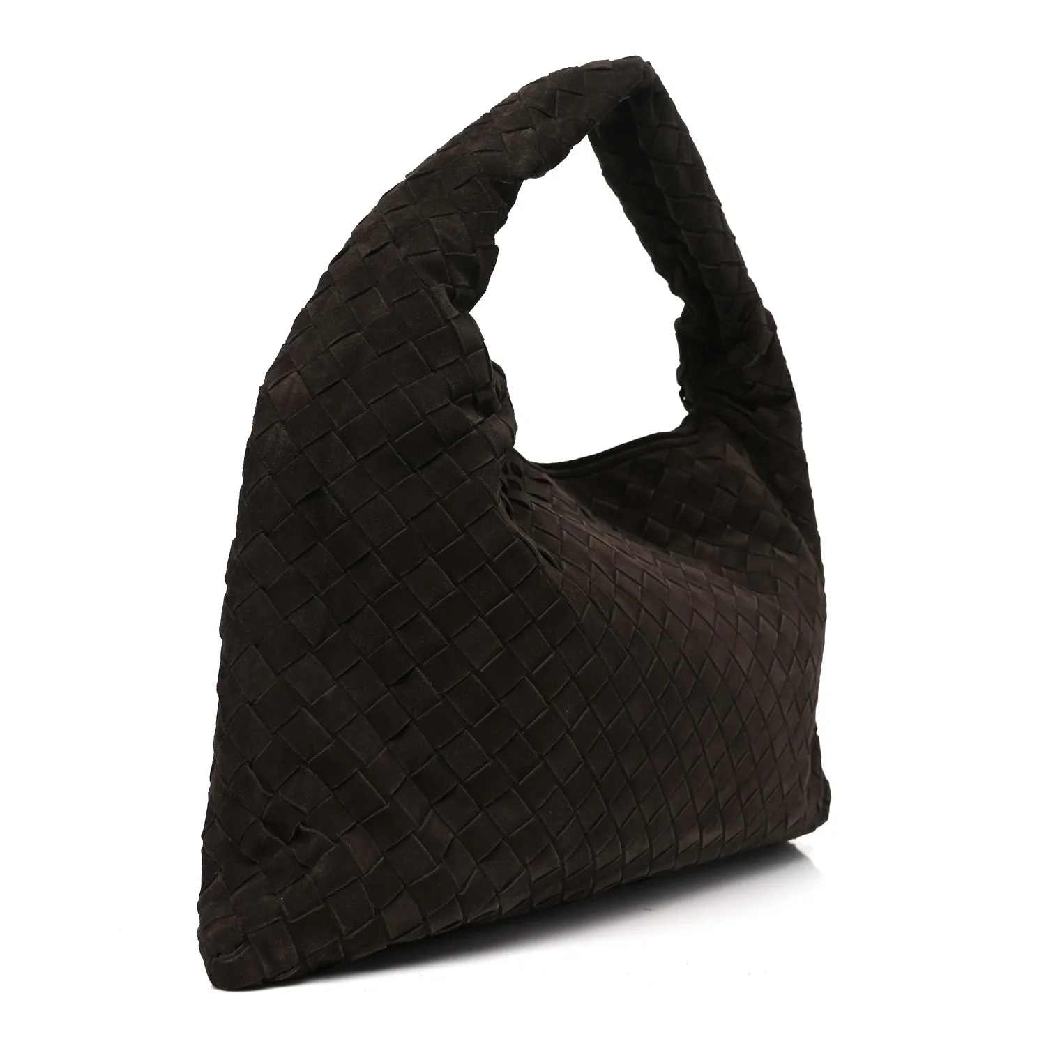 Suede Intrecciato Small Hop Fondant - Top Club