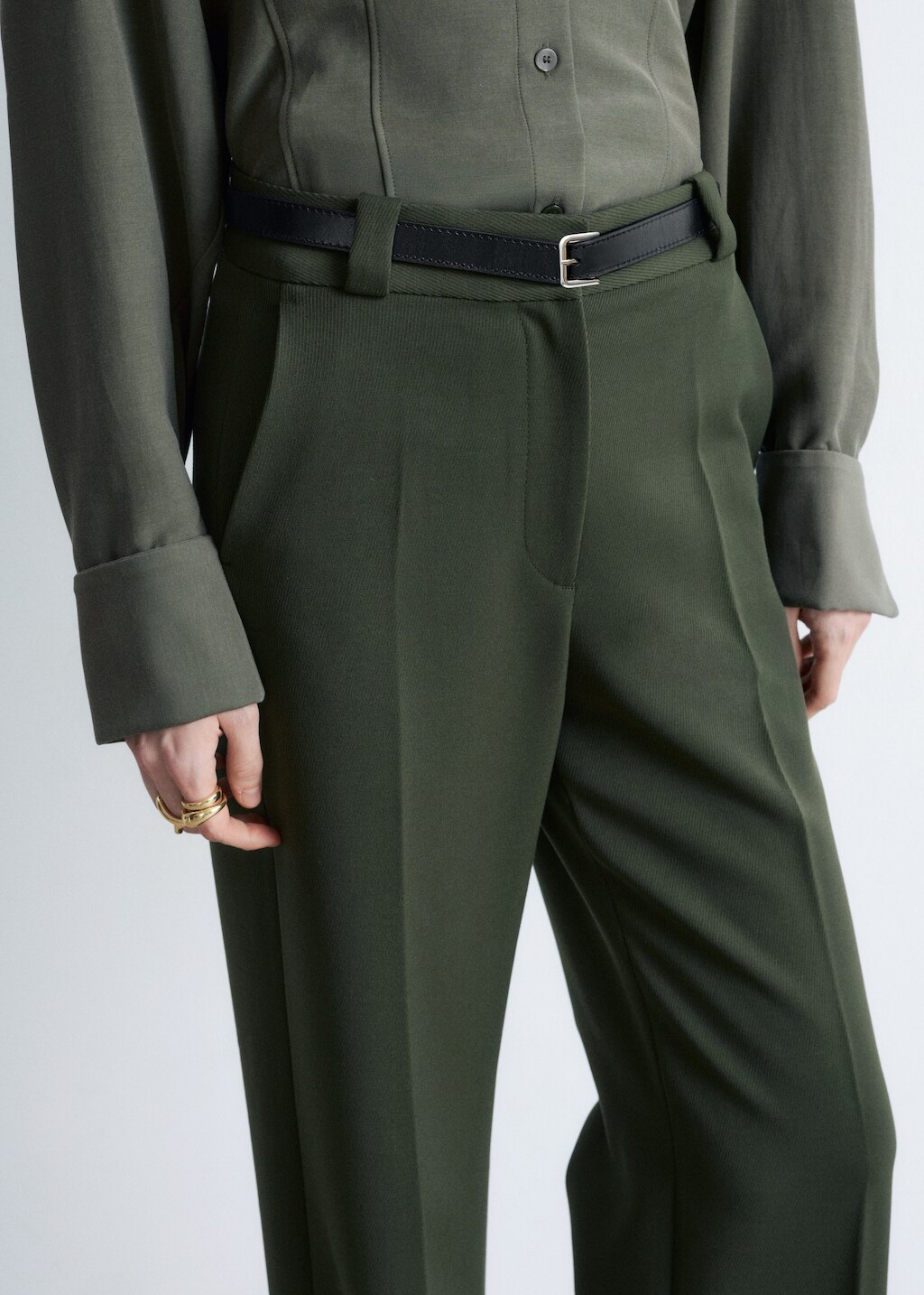 & Other Stories STRAIGHT PRESS-CREASE TROUSERS