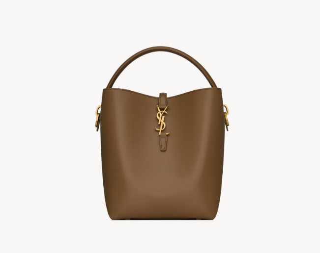 Y LE 37 IN SHINY LEATHER BAG - Top Club