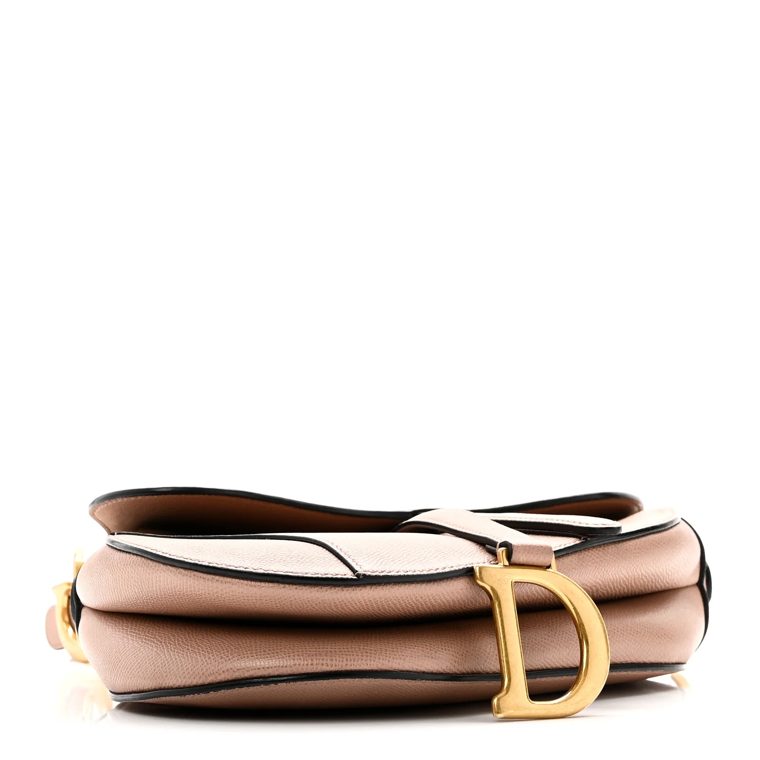 Grained Calfskin Saddle Bag Blush - Top Club