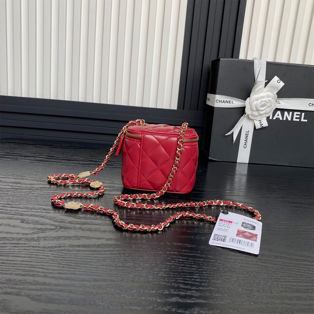 CHANEL Small Vanity with Chain(HIGH-END GRADE) - Top Club