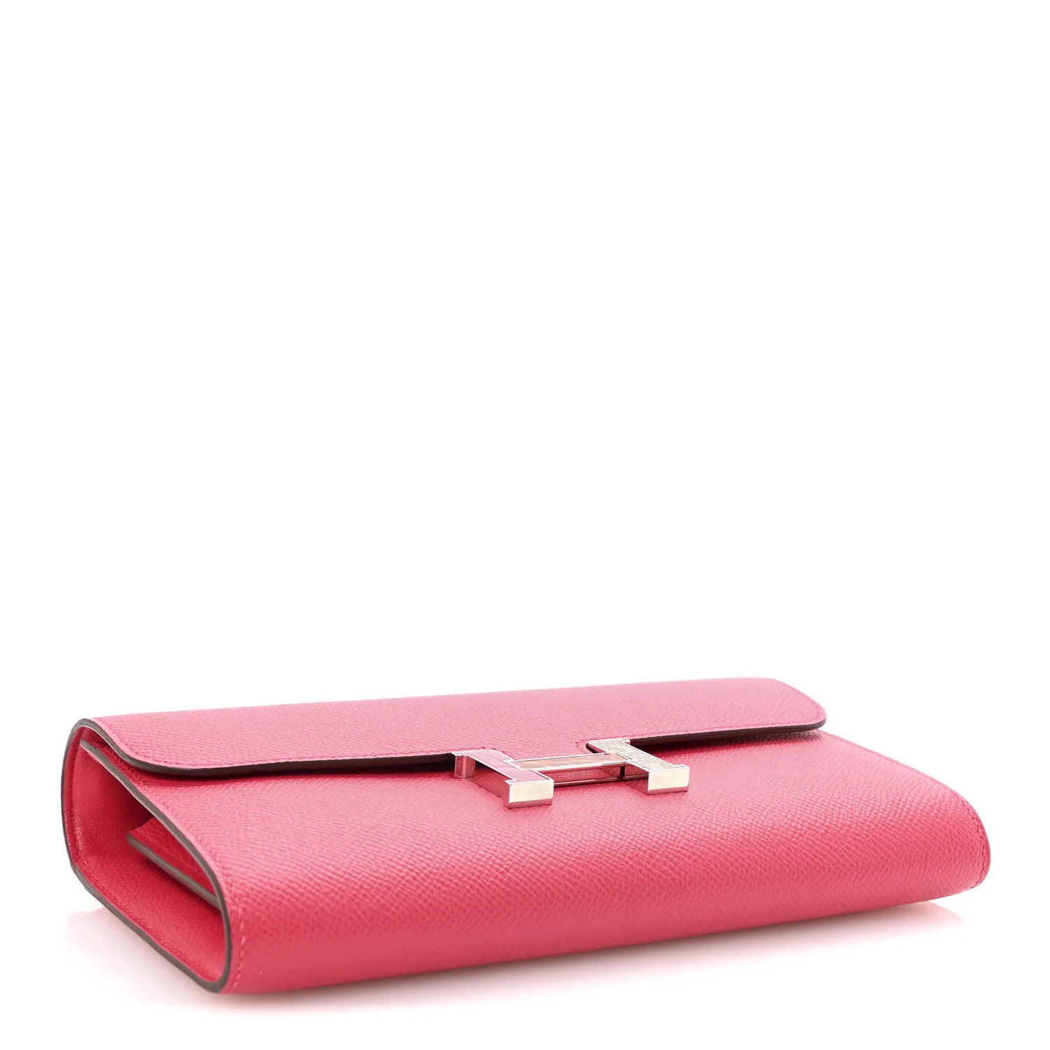 Epsom Alligator Lizard Constance Wallet To Go Rose Extreme - Top Club