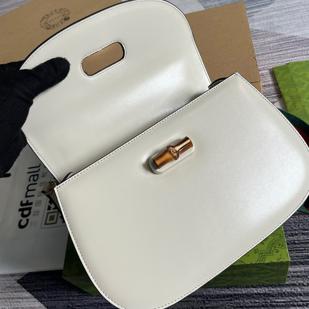 GUCCI BAMBOO 1947 MEDIUM TOP HANDLE BAG - Top Club